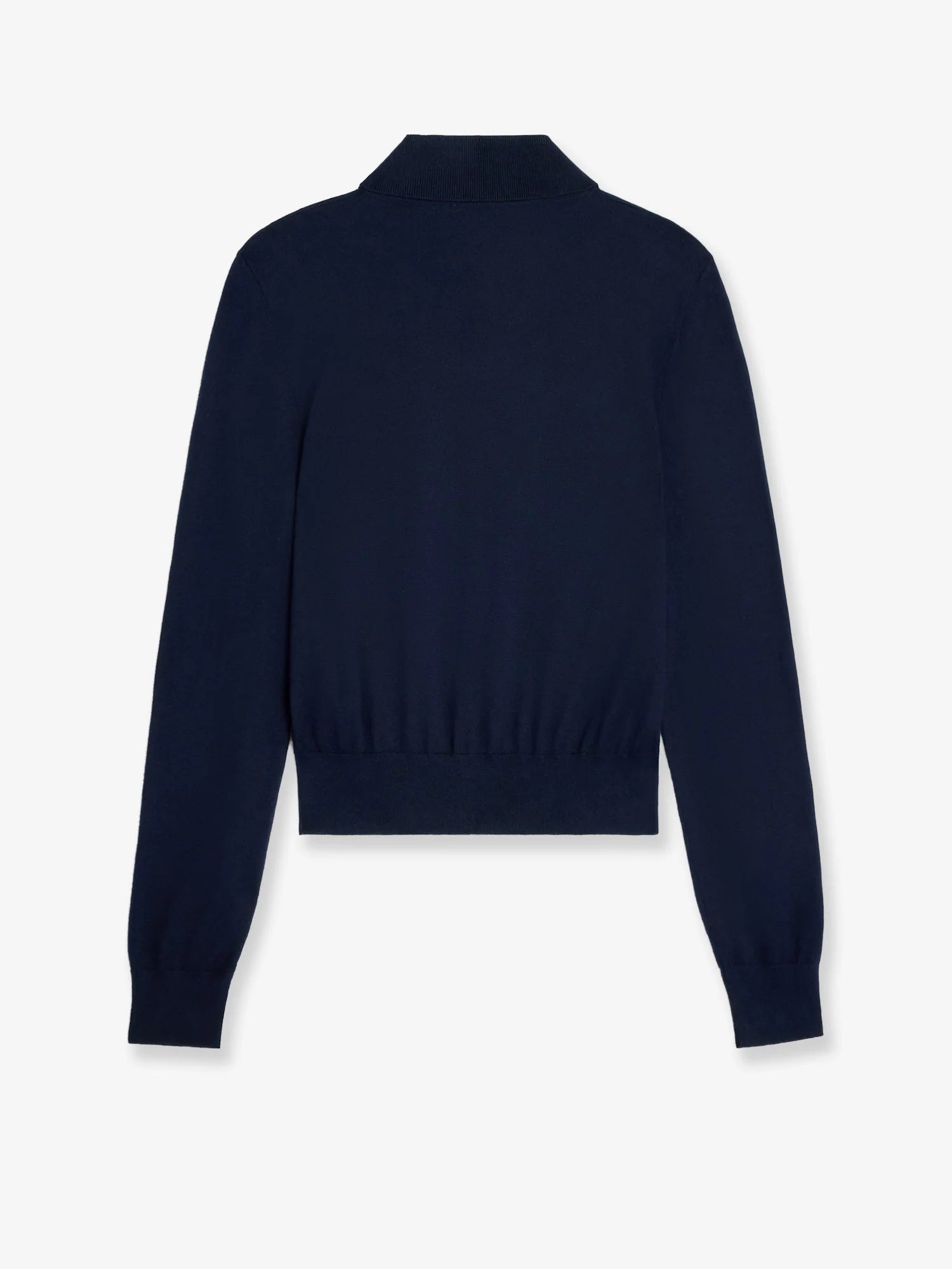 Cotton polo sweater