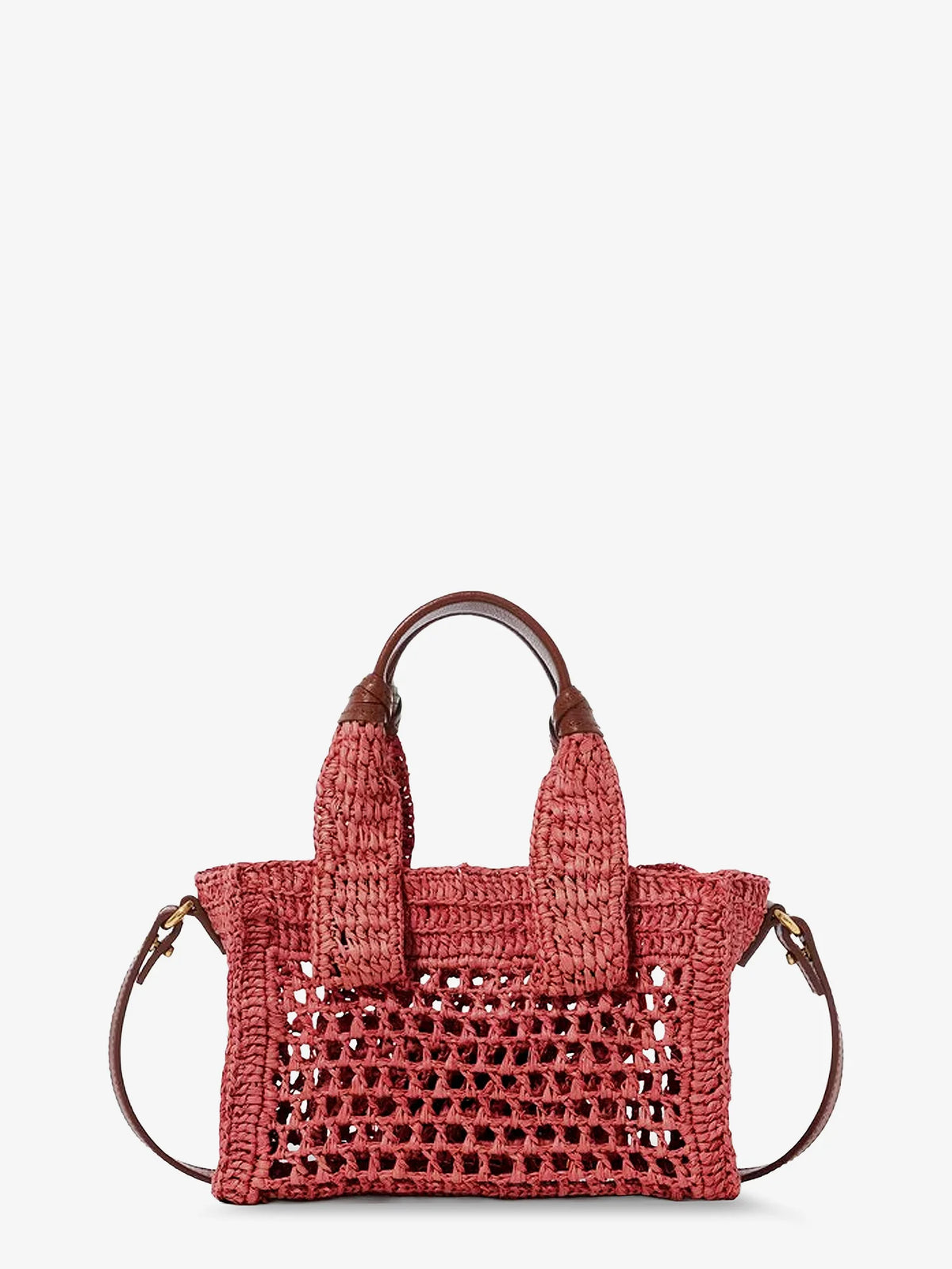 Summer Banana Raffia crossbody bag