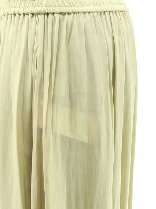 Harem trousers with knot detail