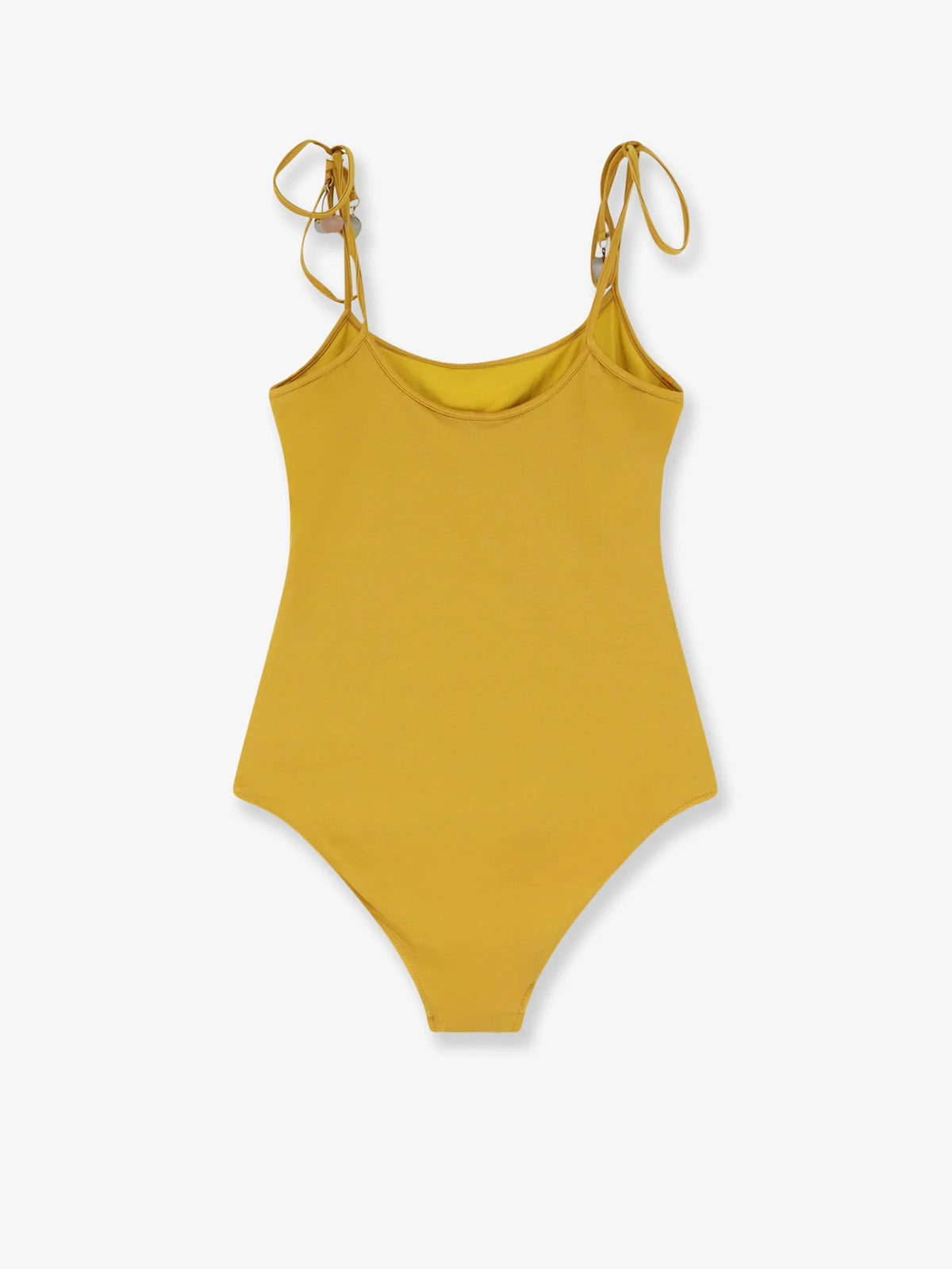 Knotted one-piece swimsuit