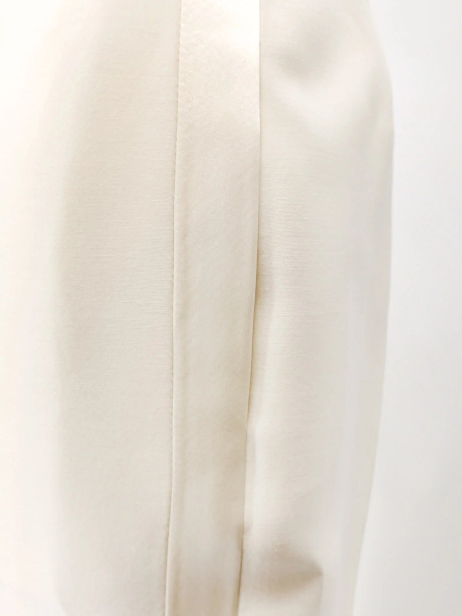 Tuxedo wool and silk trousers