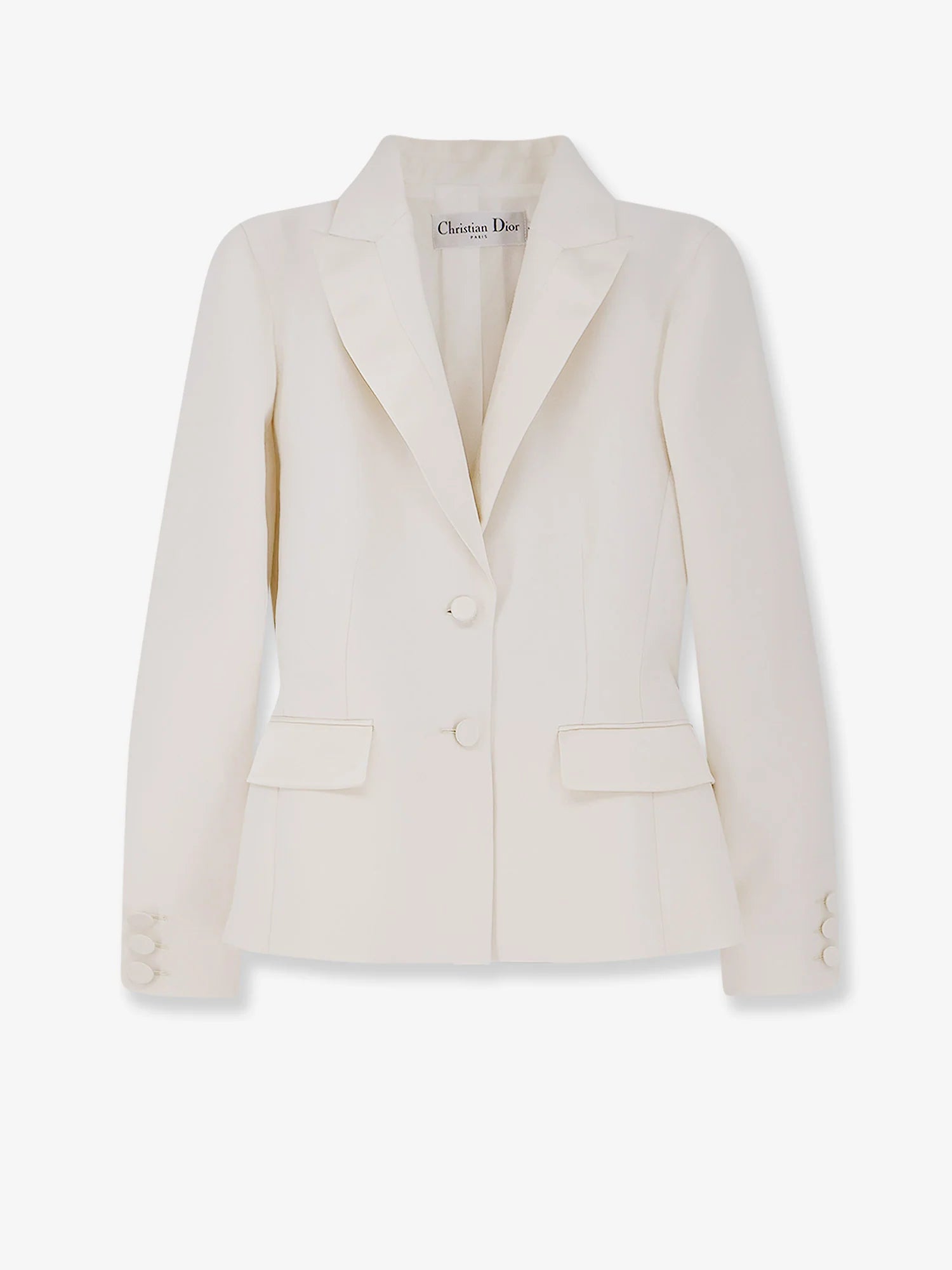 Wool and silk blend jacket