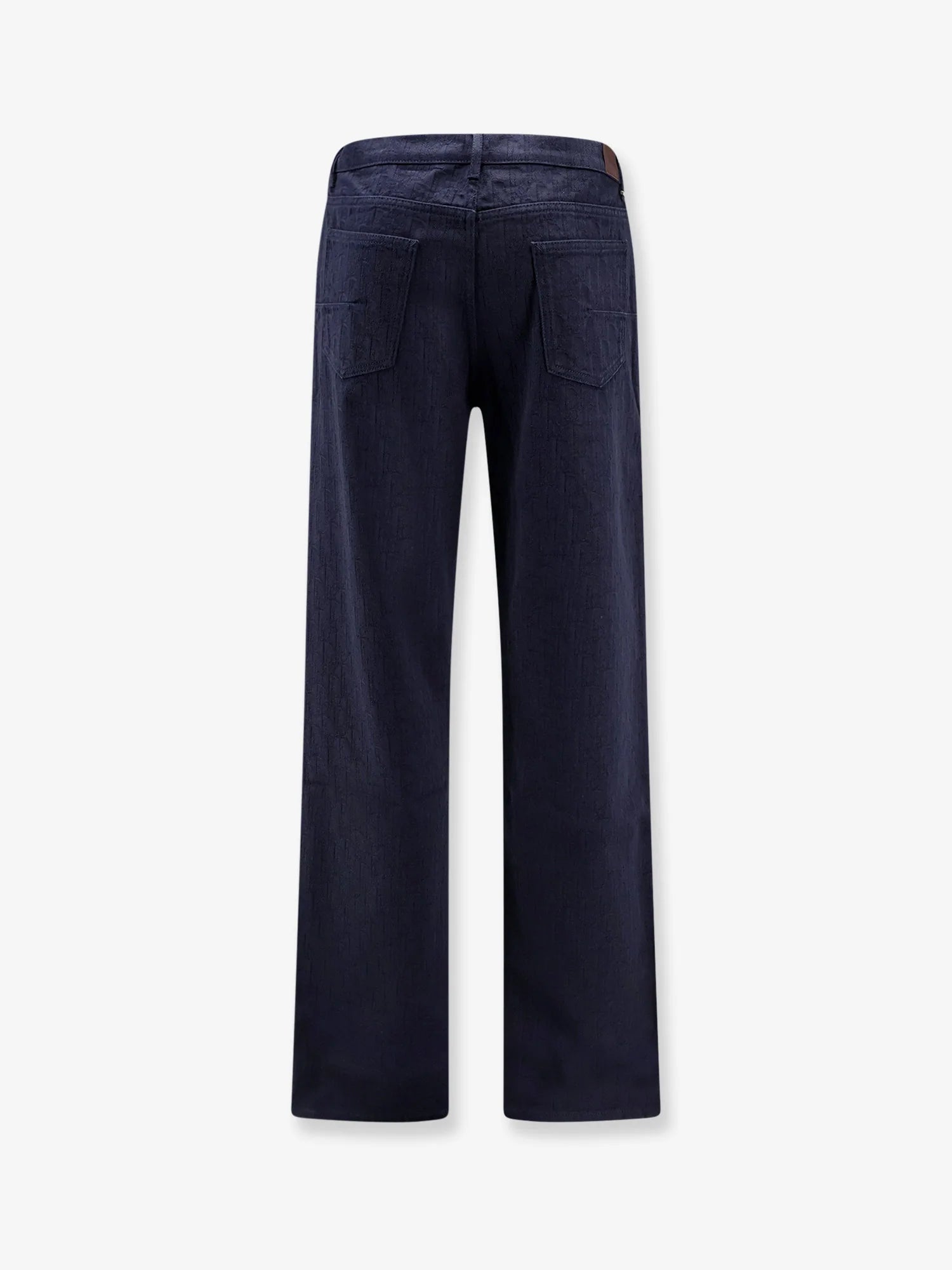 Cotton jeans with all-over Dior Oblique motif