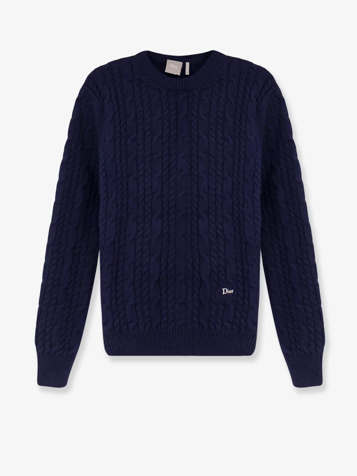 Cable-knit cashmere sweater