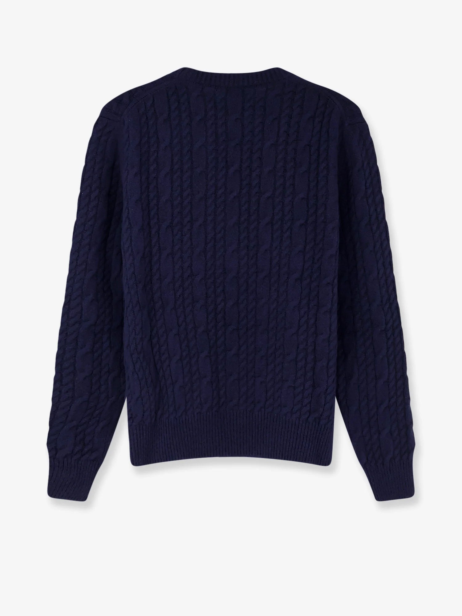 Cable-knit cashmere sweater