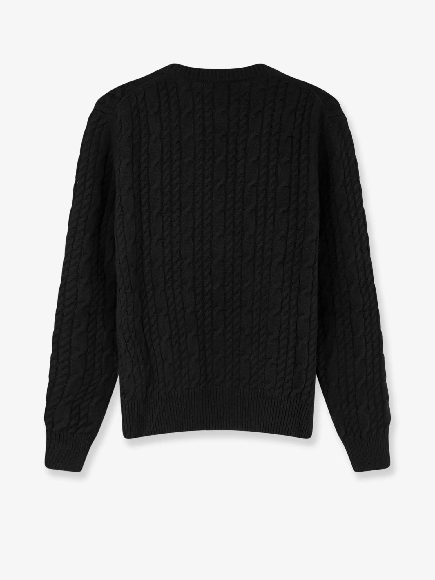 Cable-knit cashmere sweater