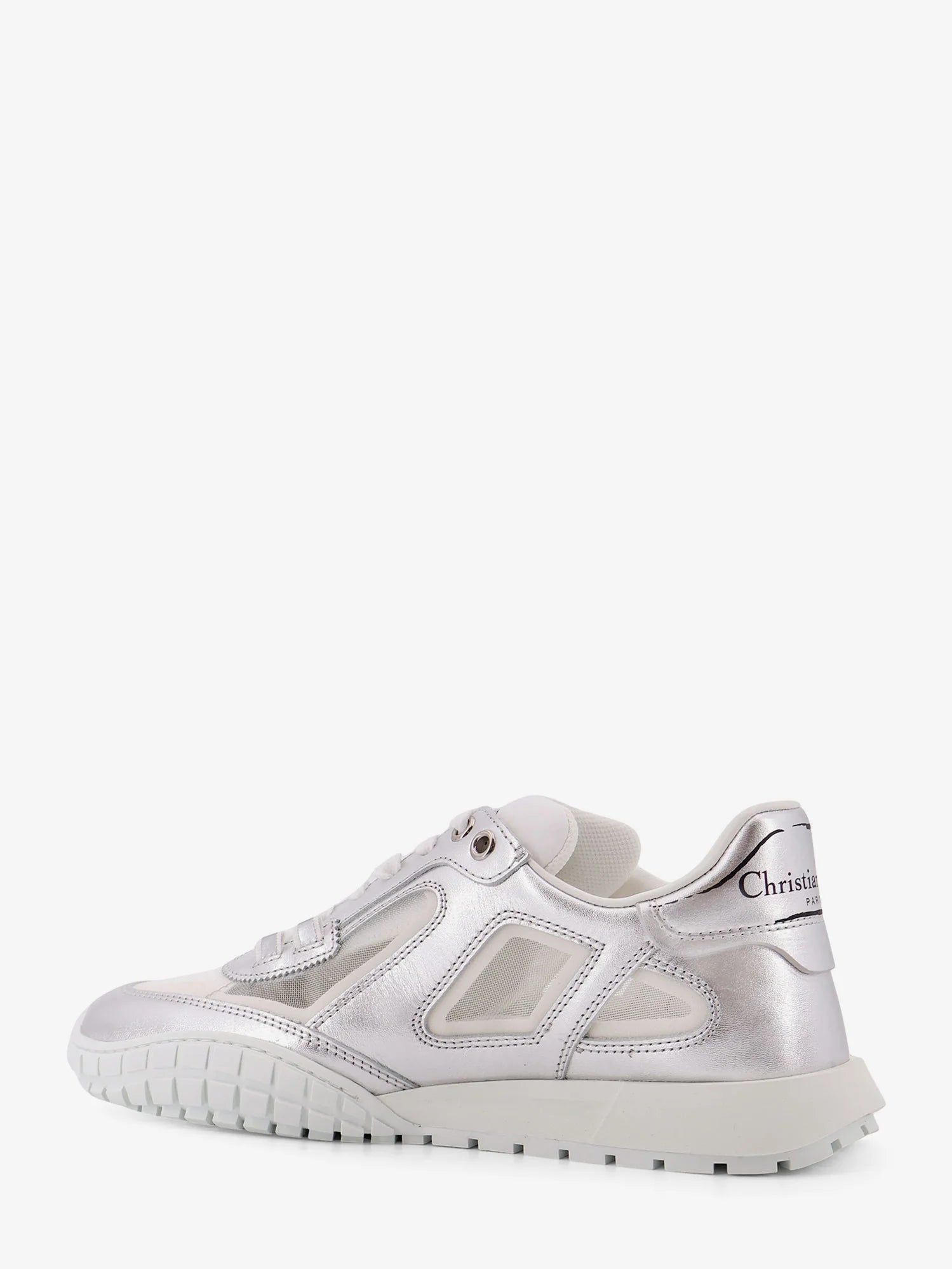 Laminated leather Dior tech sneakers