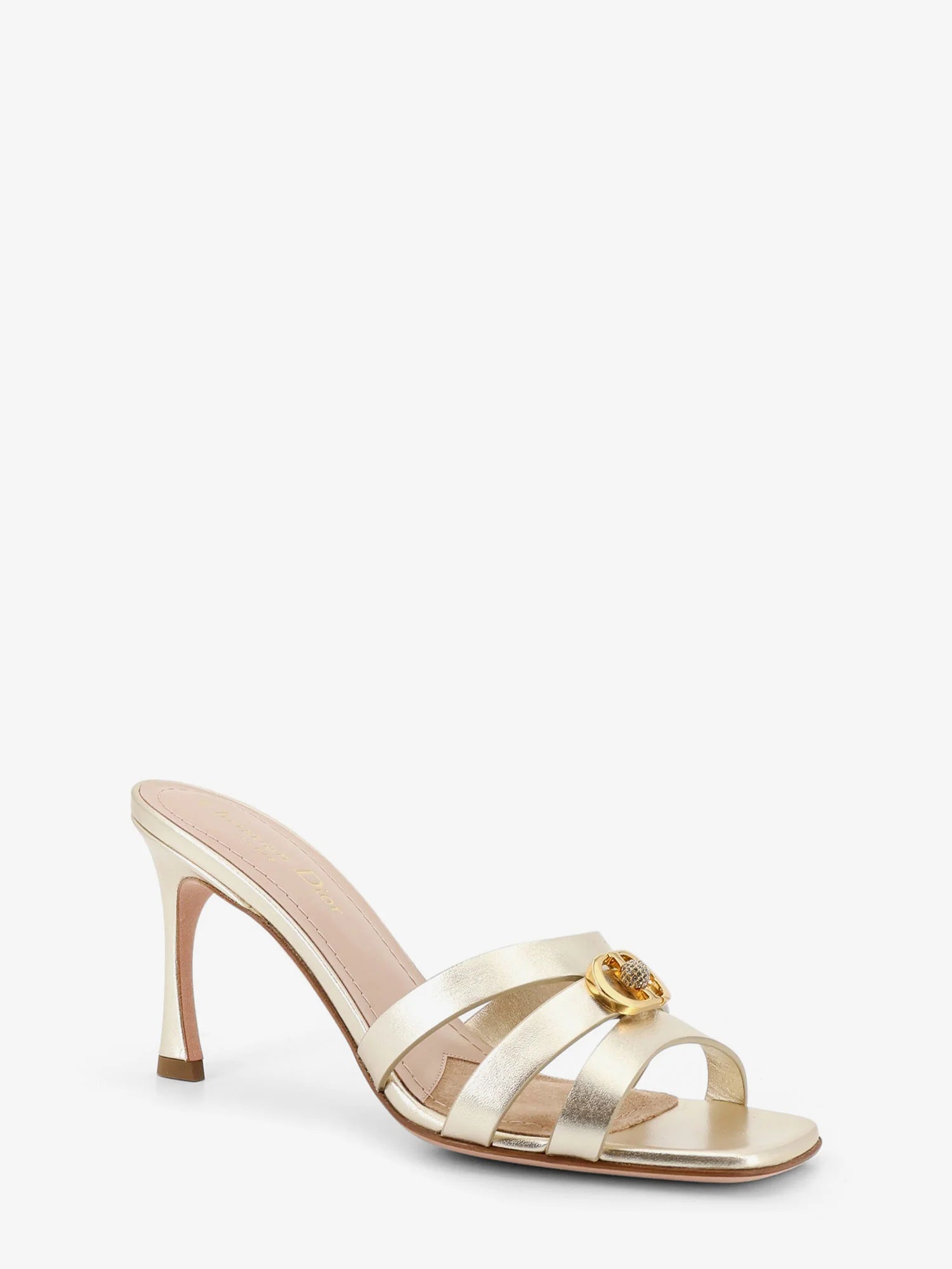 Laminated 30M leather sandals