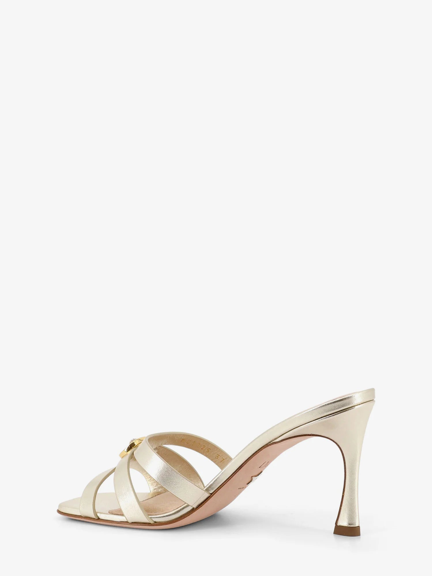 Laminated 30M leather sandals