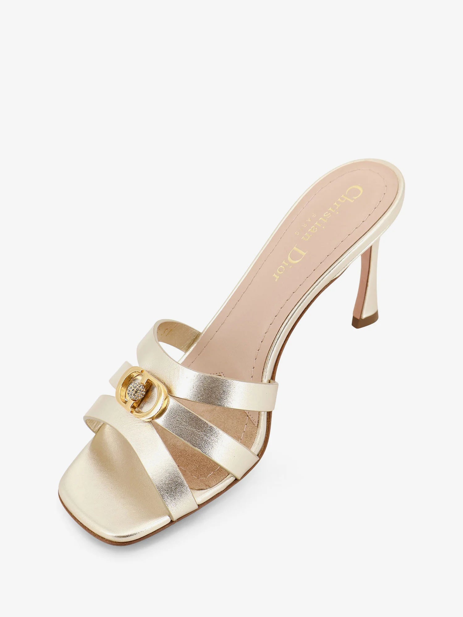 Laminated 30M leather sandals