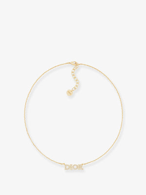 Diorevolution metal necklace with gold finishes