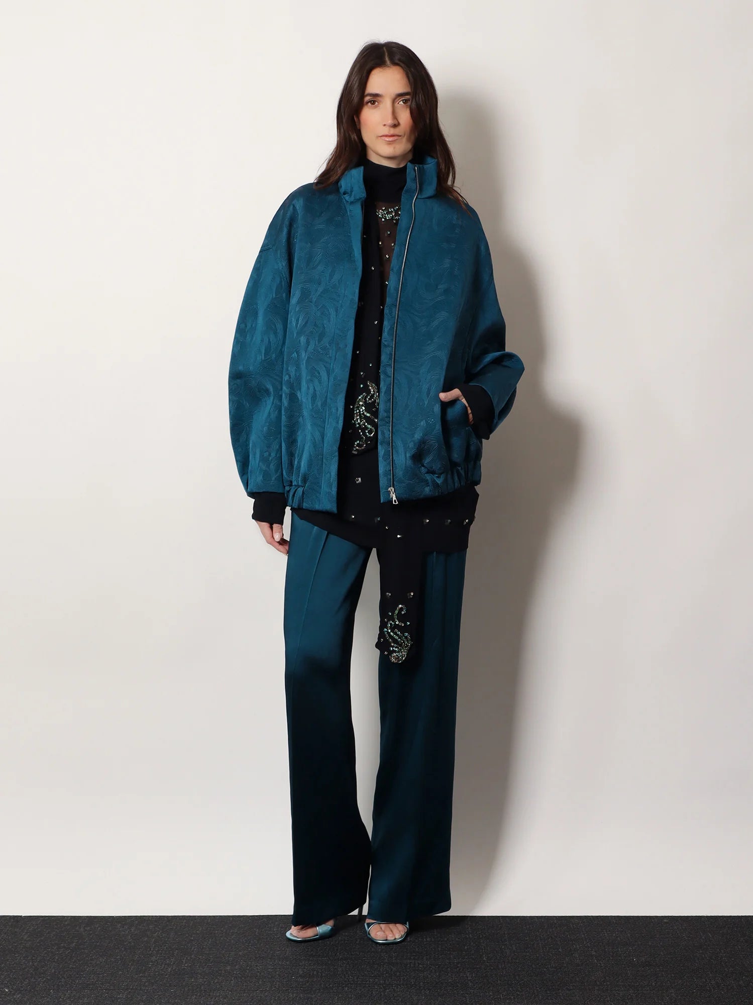 Portias satin trousers