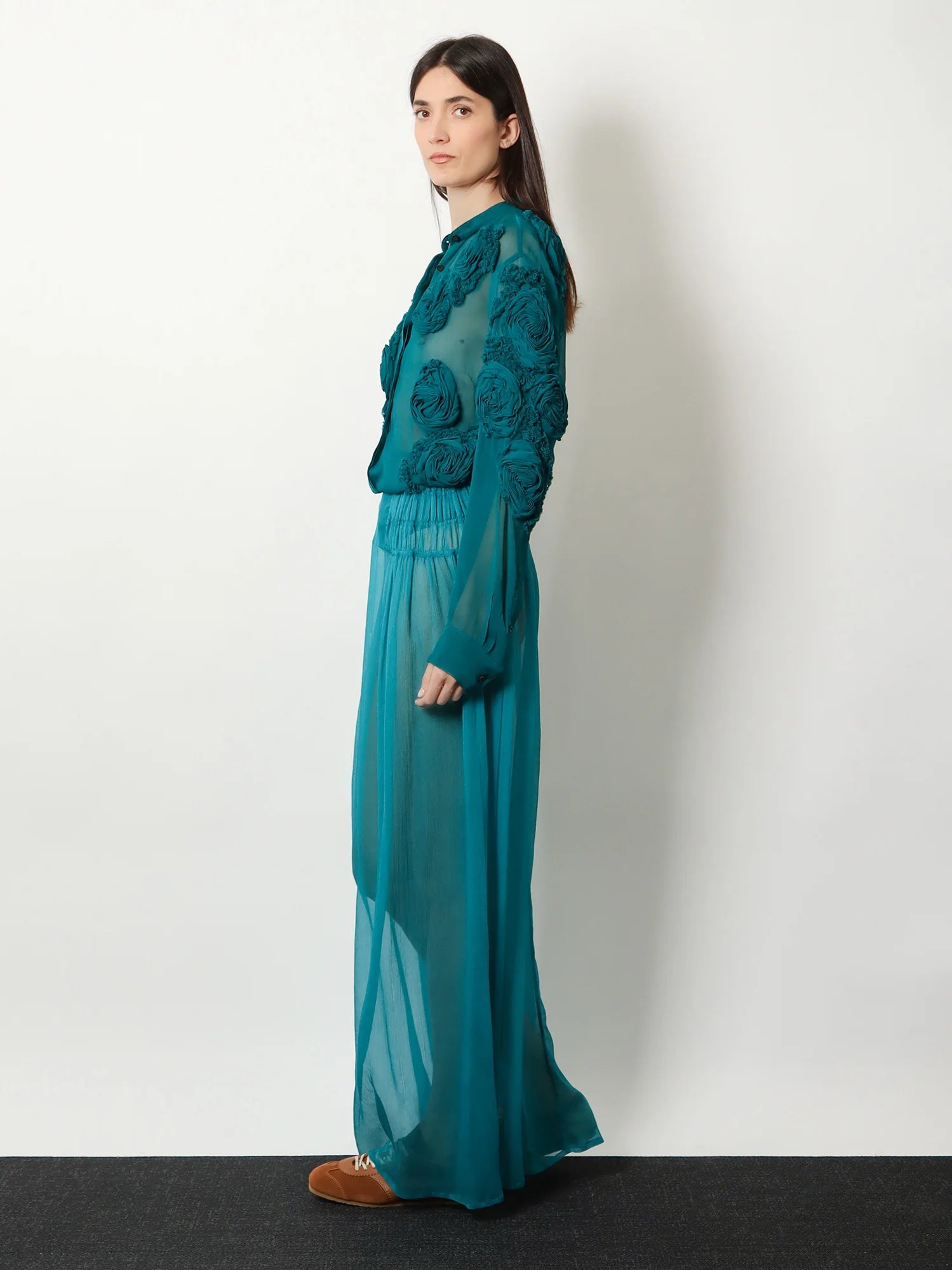 Scarlett silk skirt