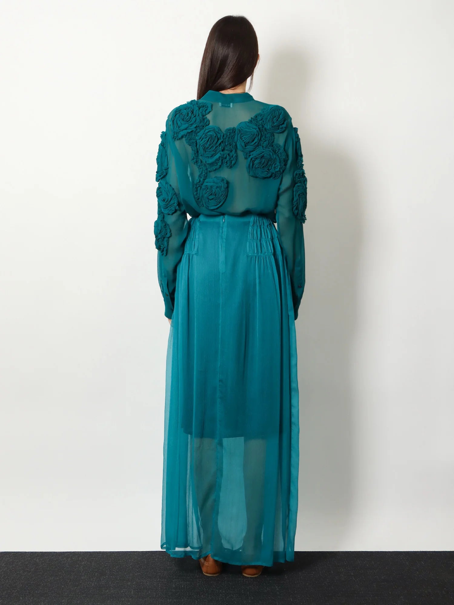 Scarlett silk skirt