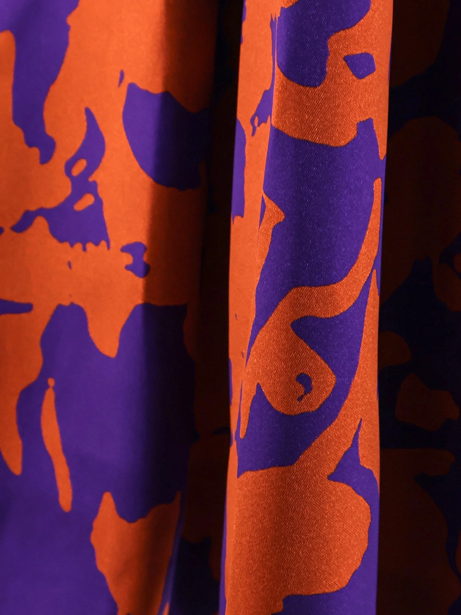 Soni skirt in printed viscose