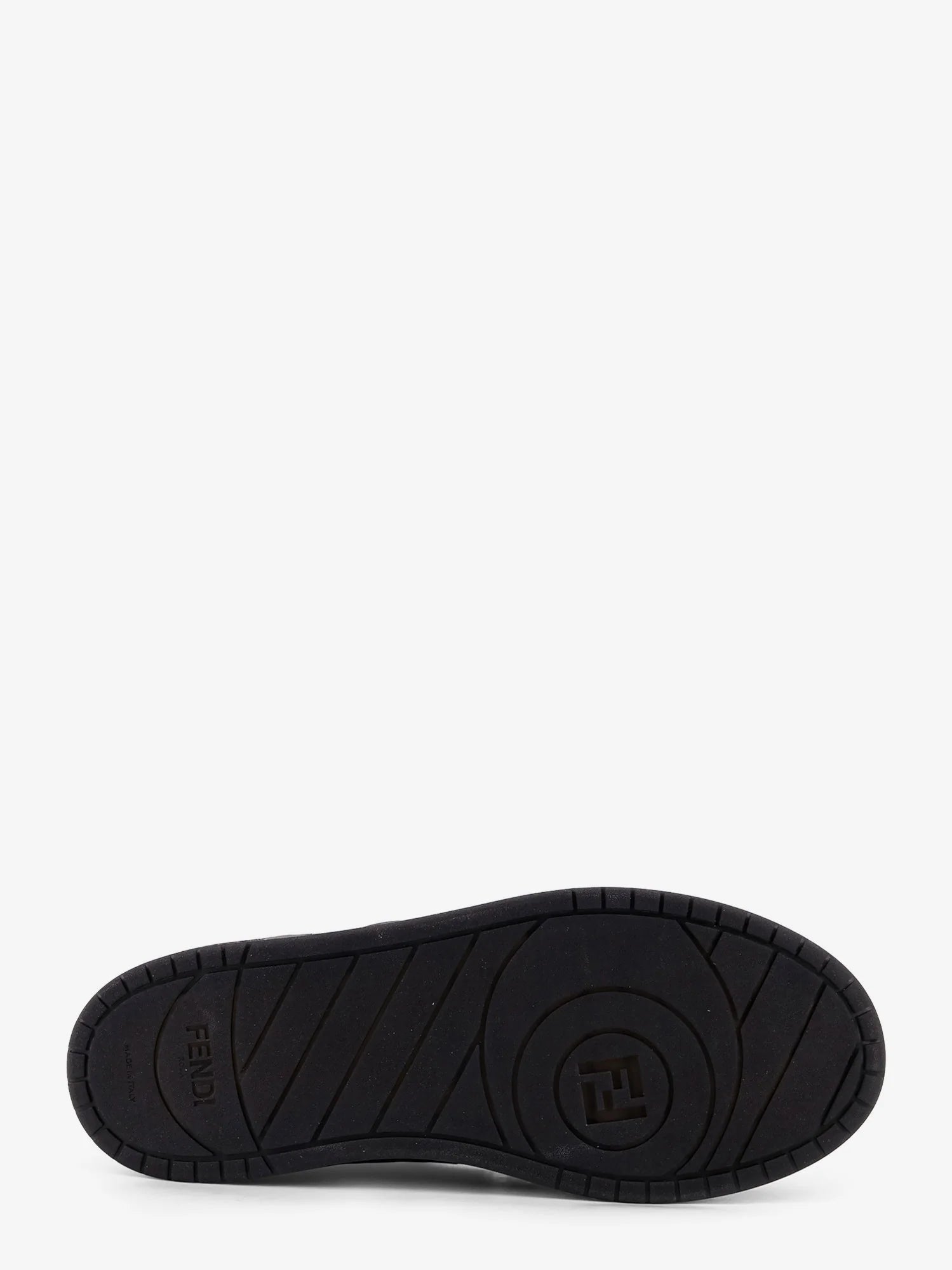 Fendi Match sneakers in FF jacquard fabric and suede