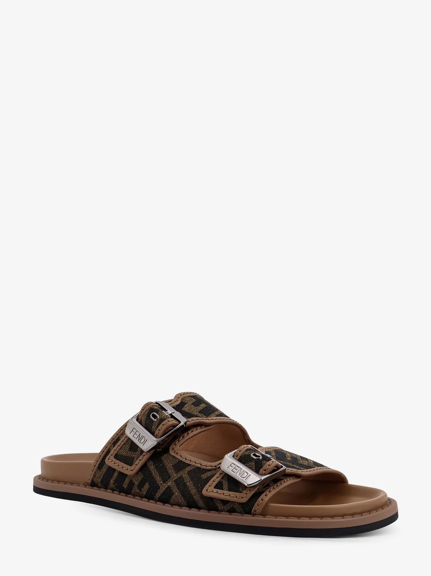 Feel sandals in FF jacquard fabric