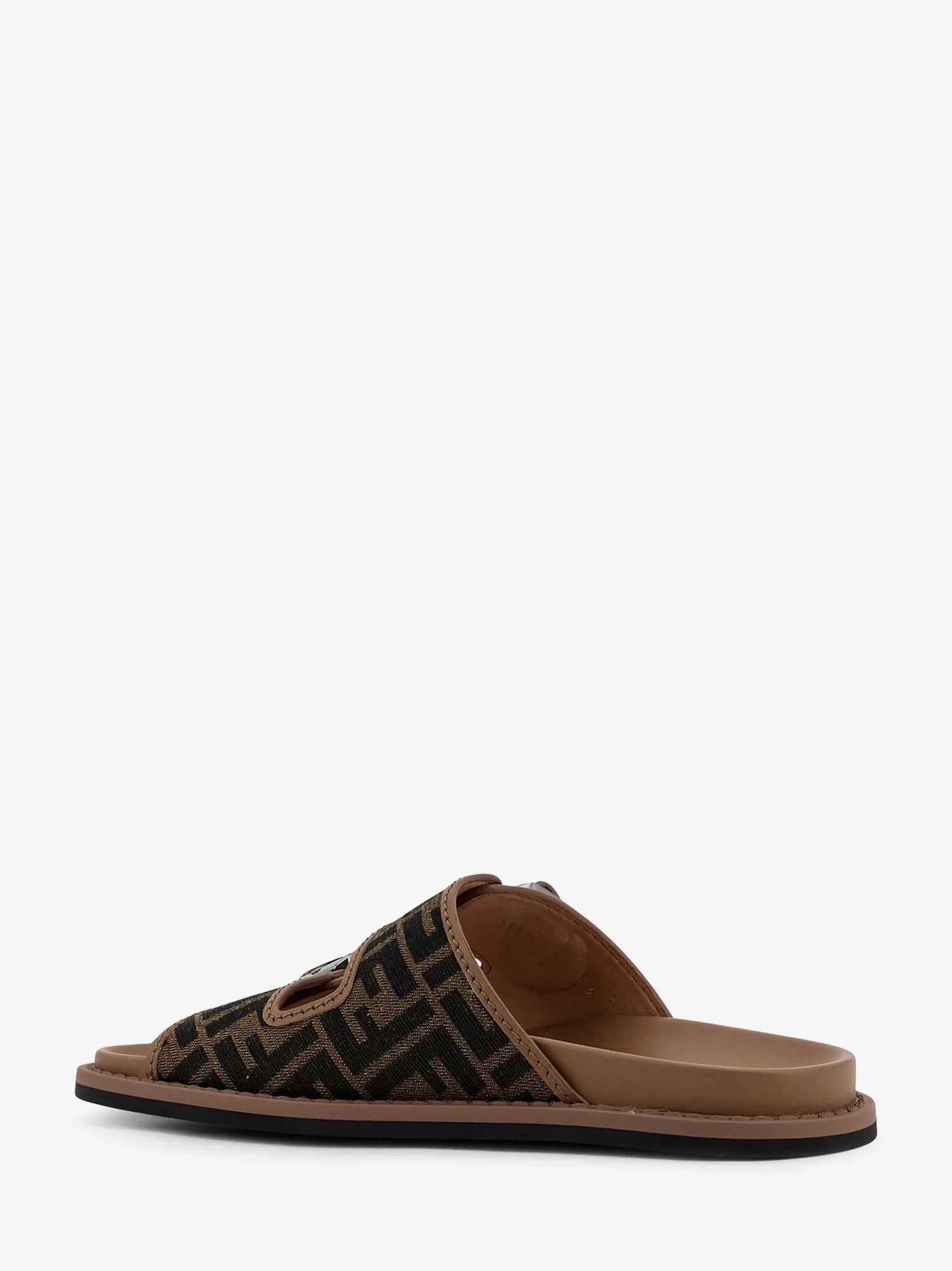 Feel sandals in FF jacquard fabric