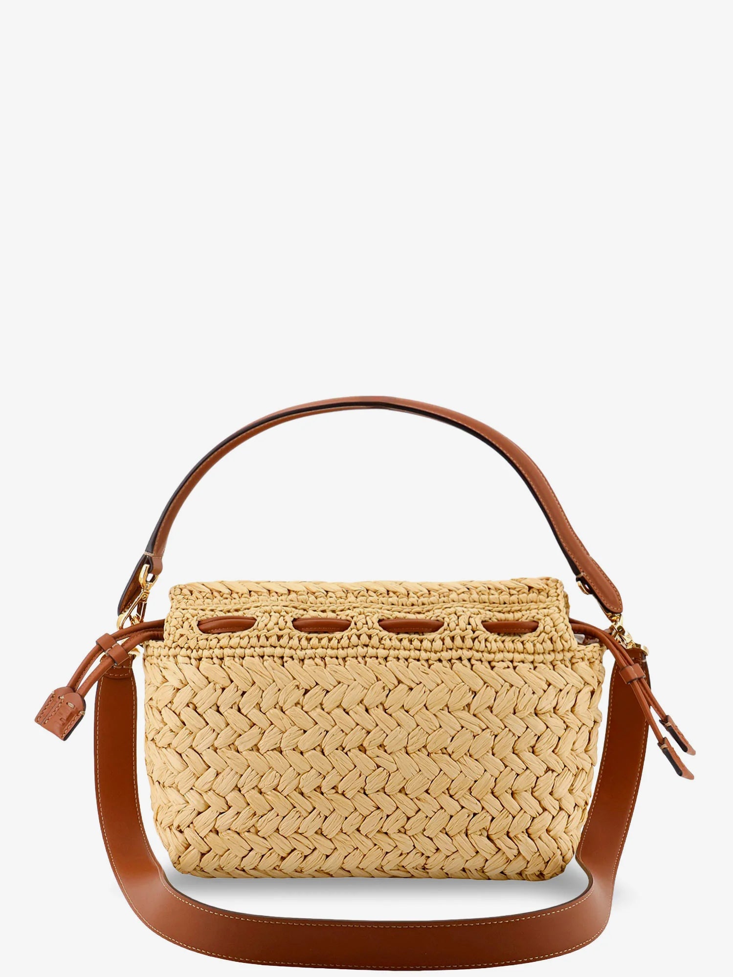 Mamma Baguette Light Denim crossbody bag