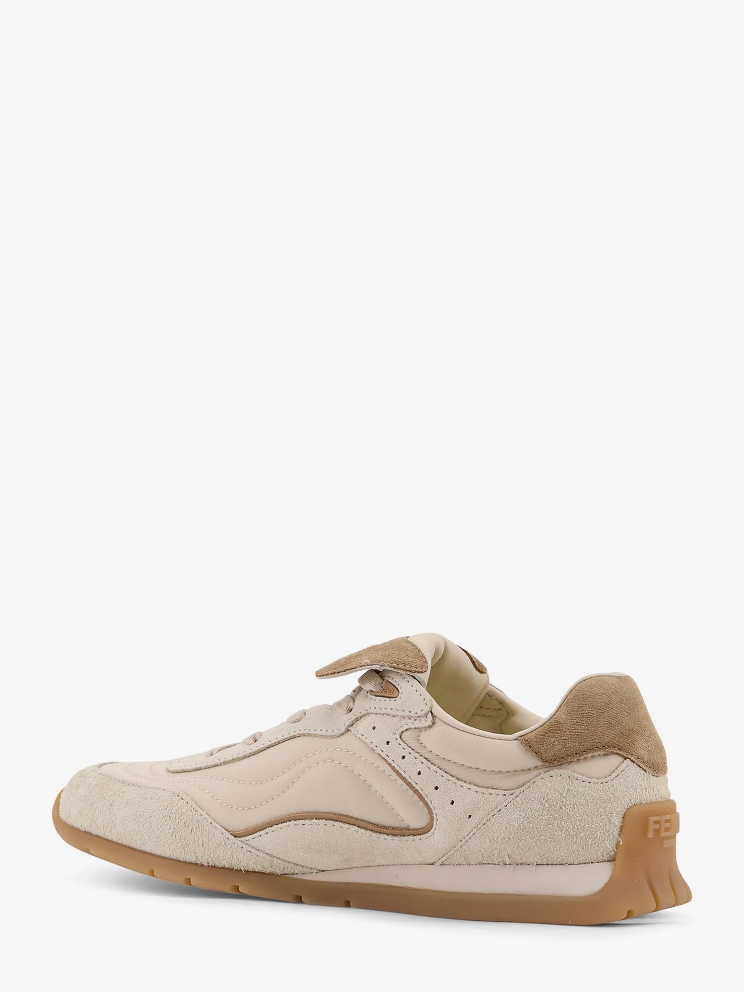 Fendi Wave Pulse suede sneakers