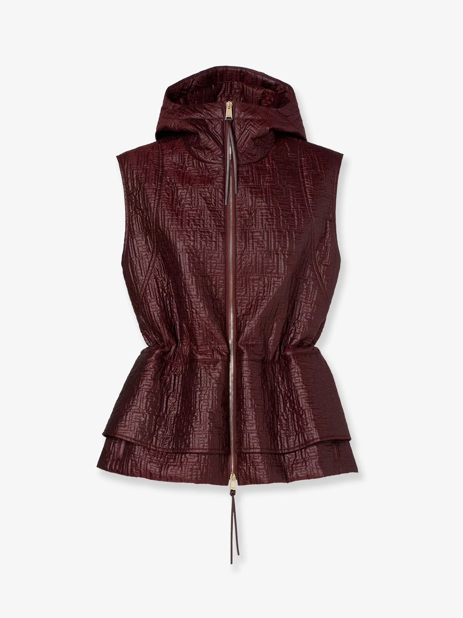 Quilted nylon vest