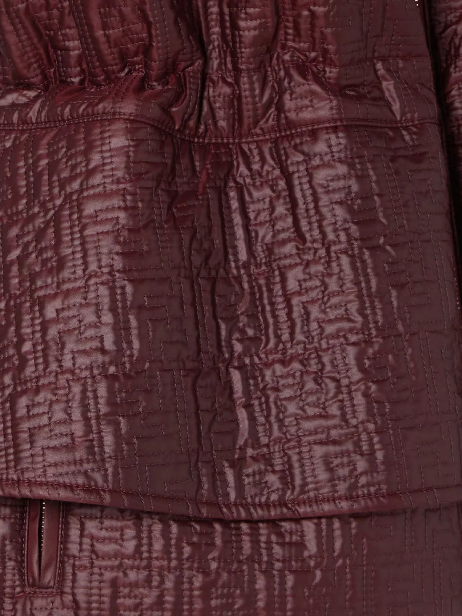 Quilted nylon vest