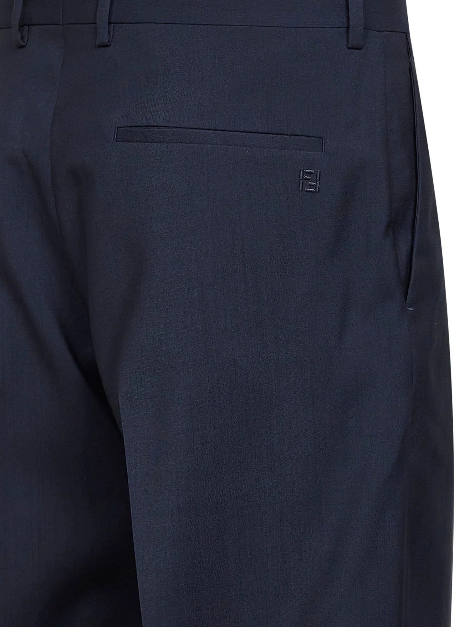 Virgin wool trousers
