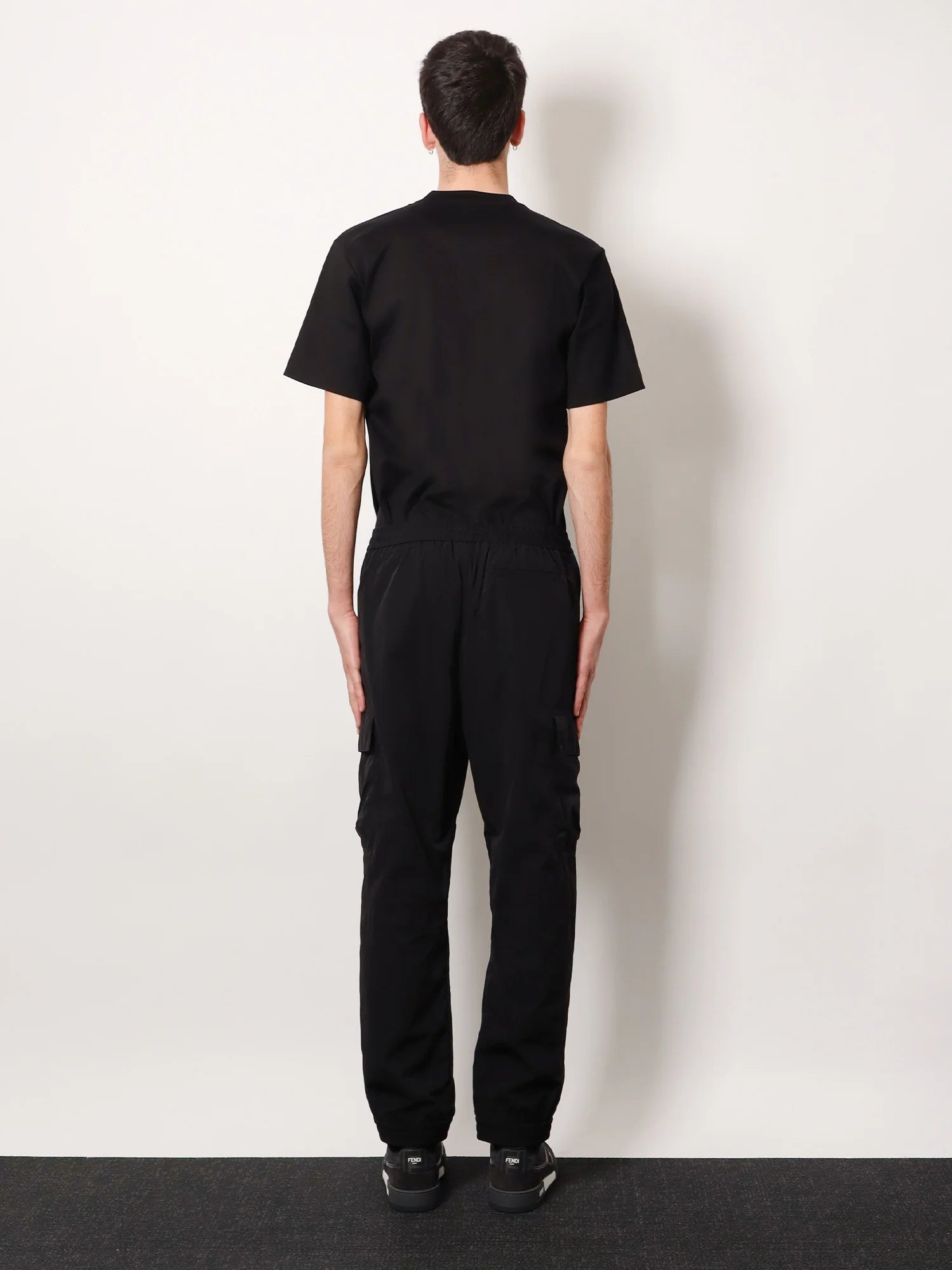 Cargo nylon trousers