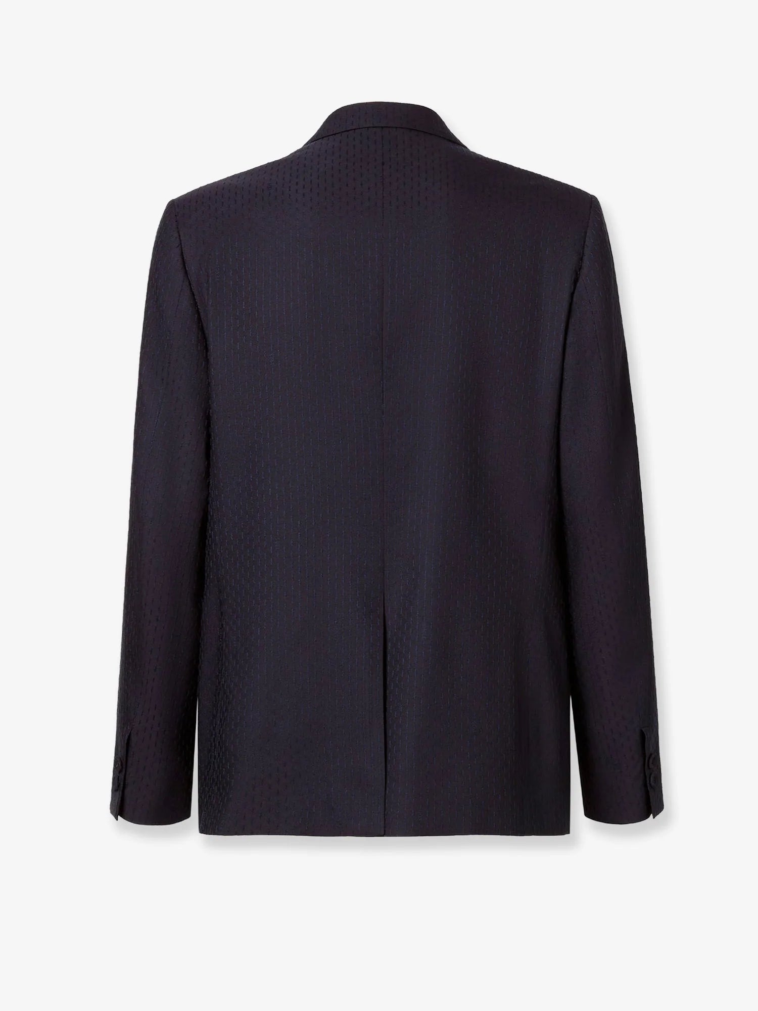 Formal wool and cotton blazer