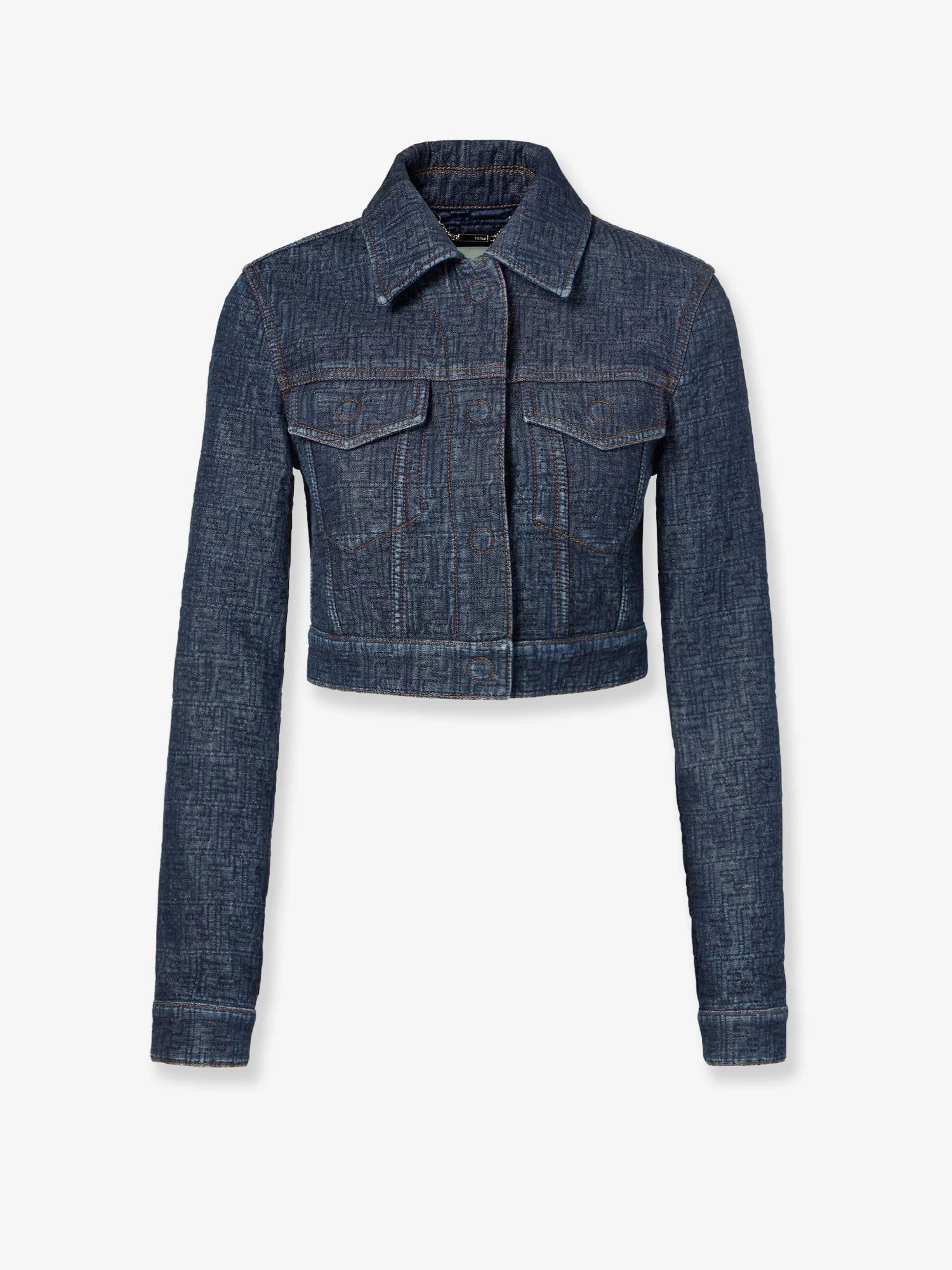 Padded denim jacket