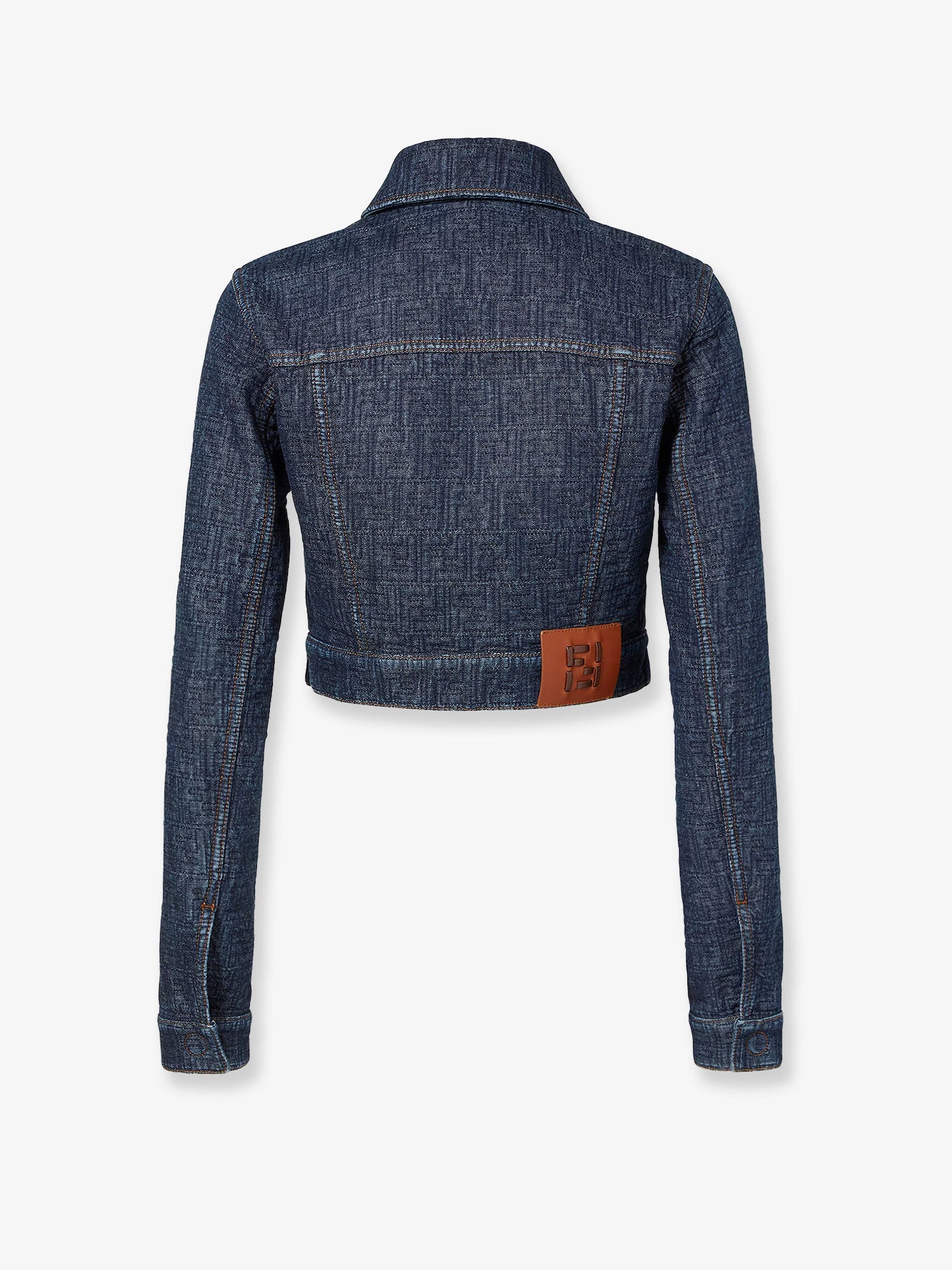 Padded denim jacket