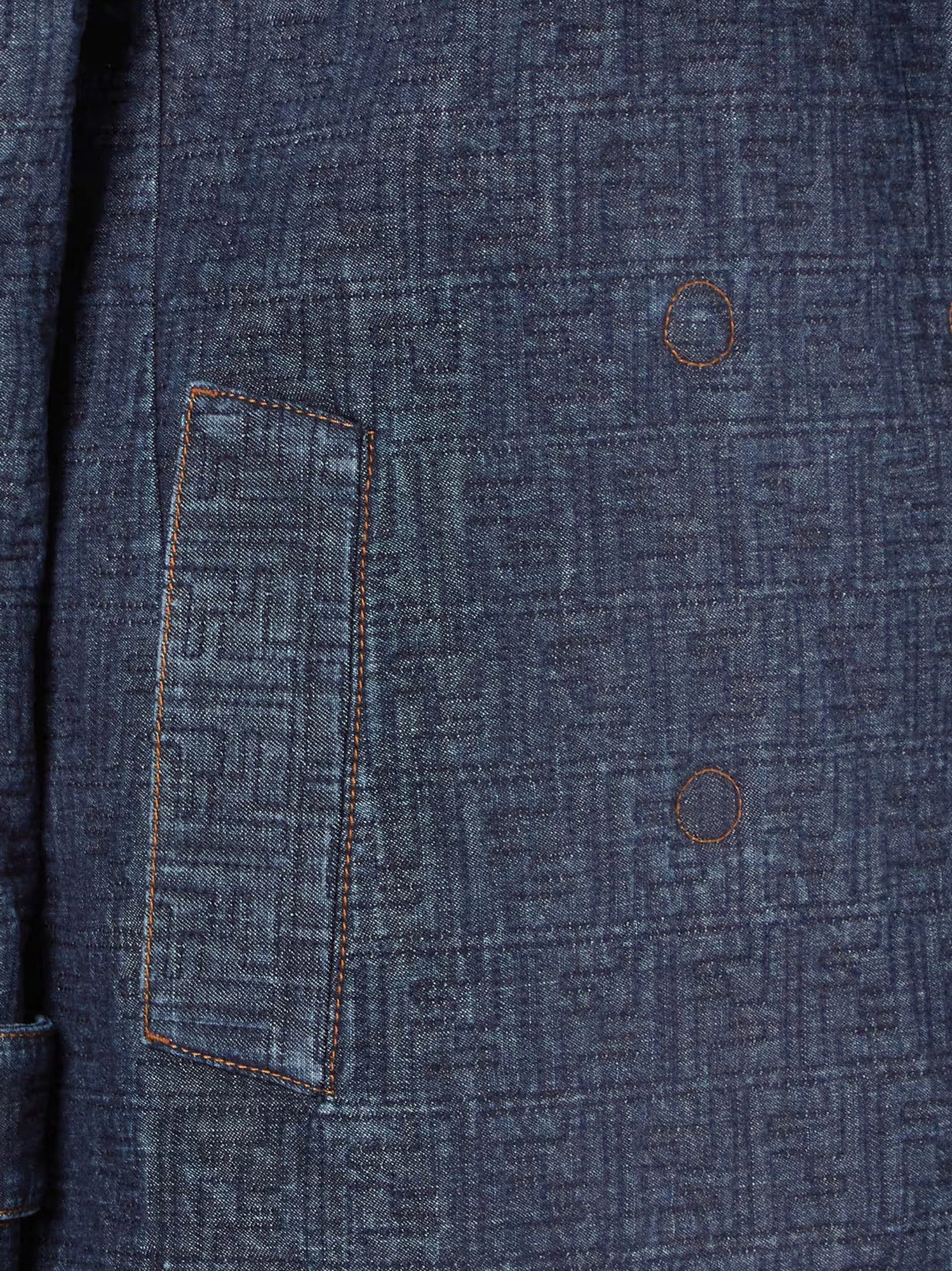 FF padded denim caban