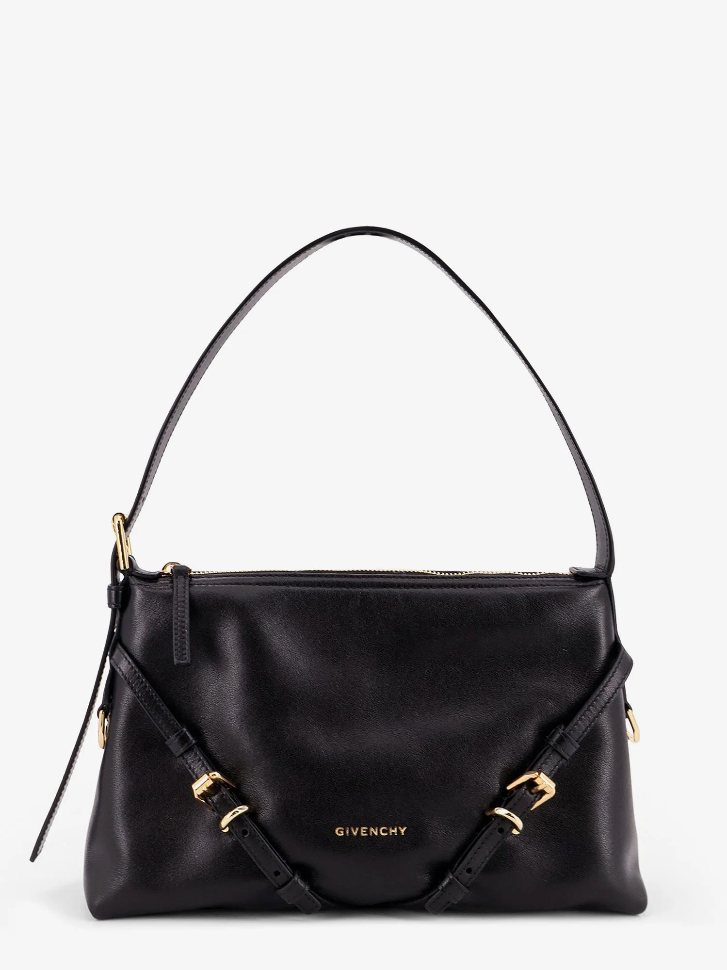 Voyou leather shoulder bag