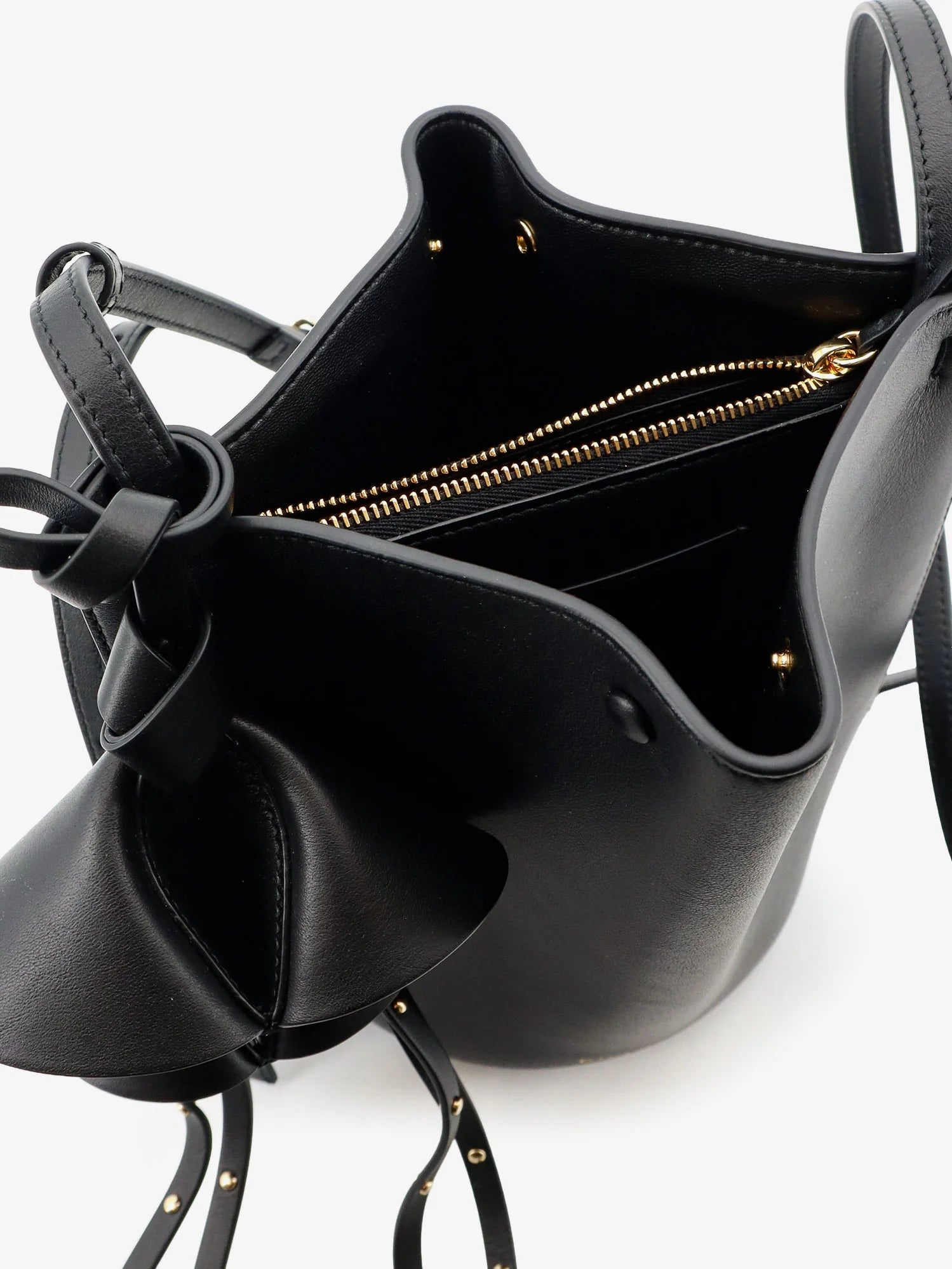 Nano Snap leather crossbody bag