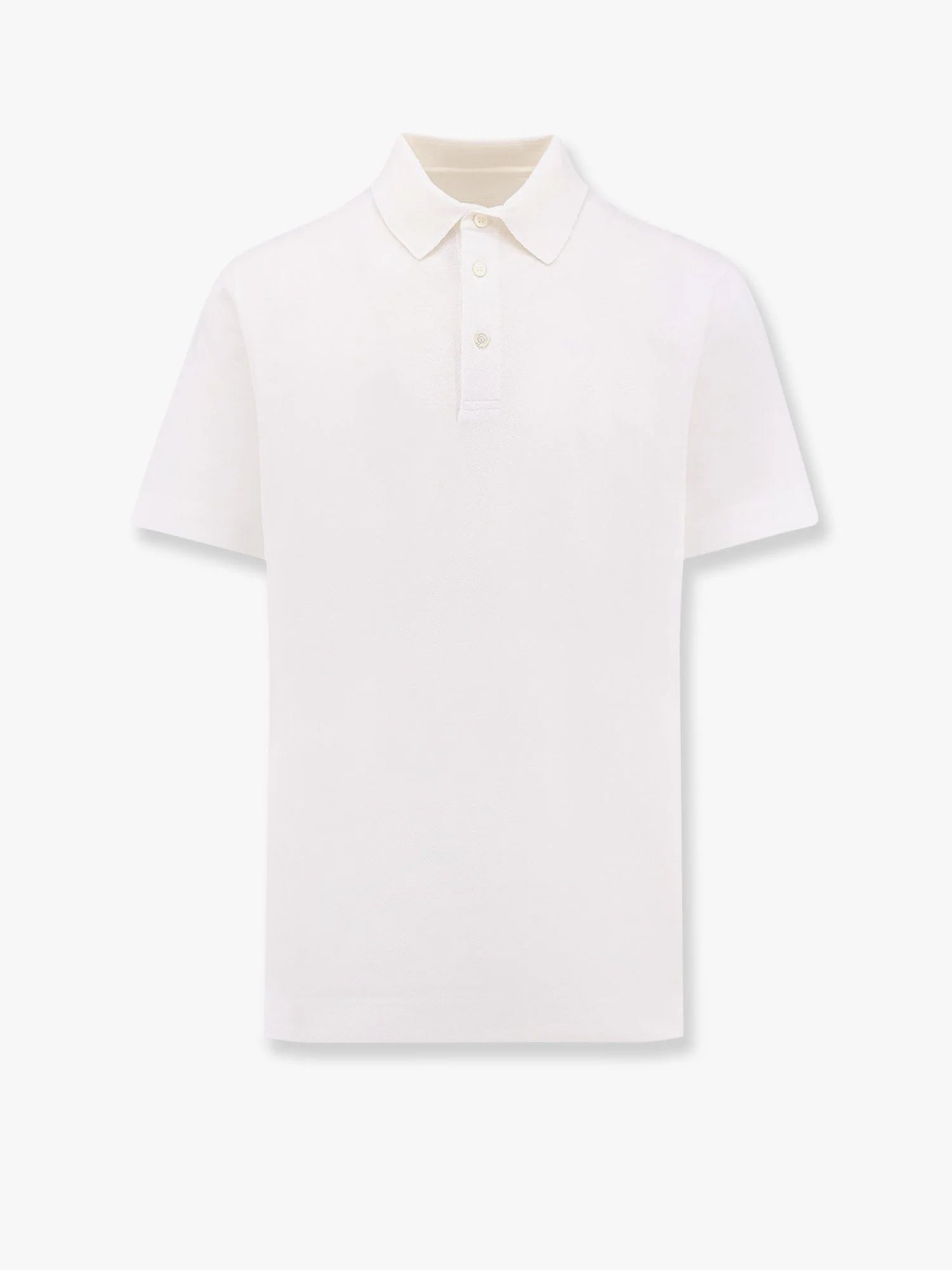 Piqué cotton polo shirt with 4g embroidery