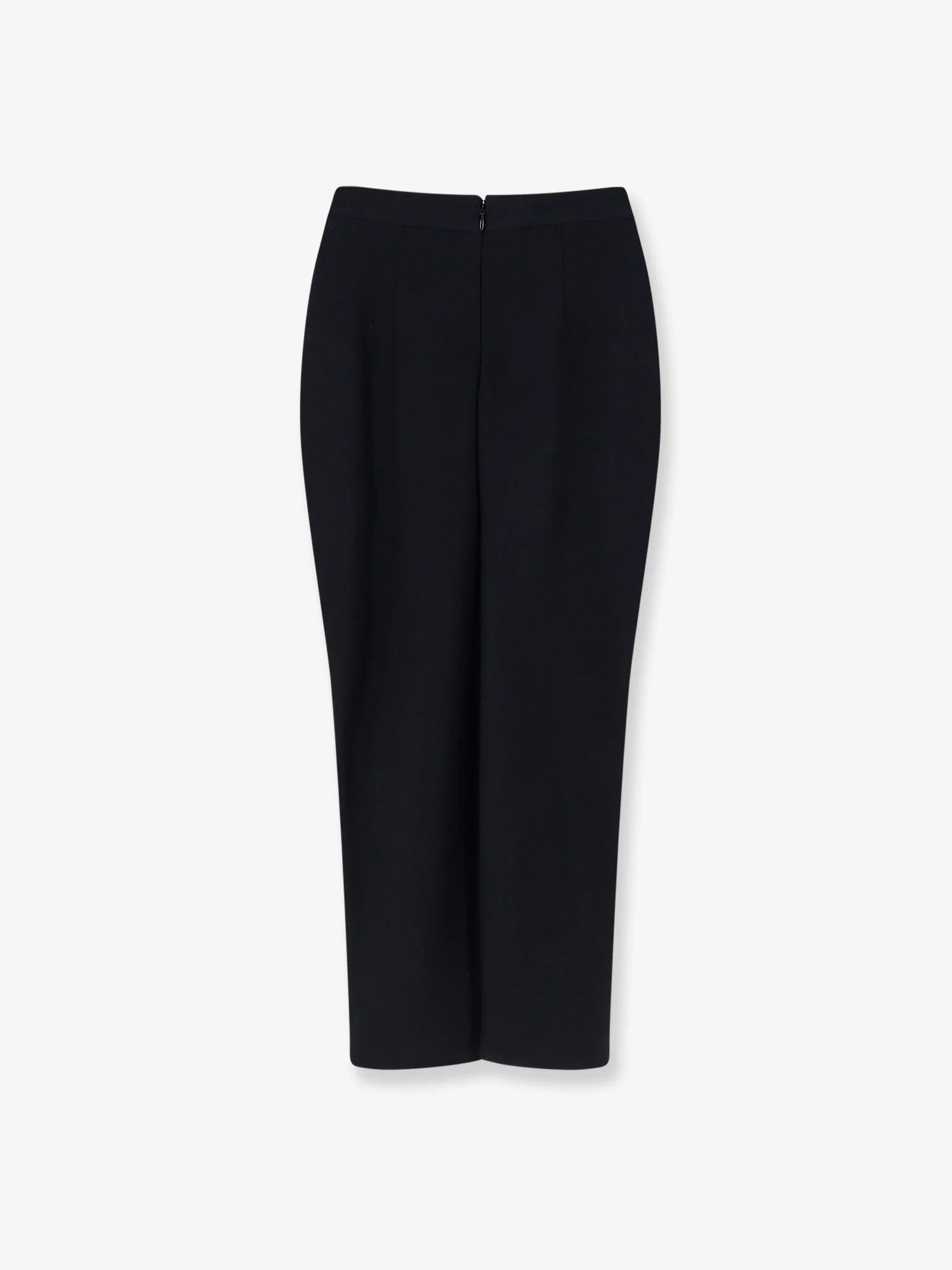 Draped midi skirt