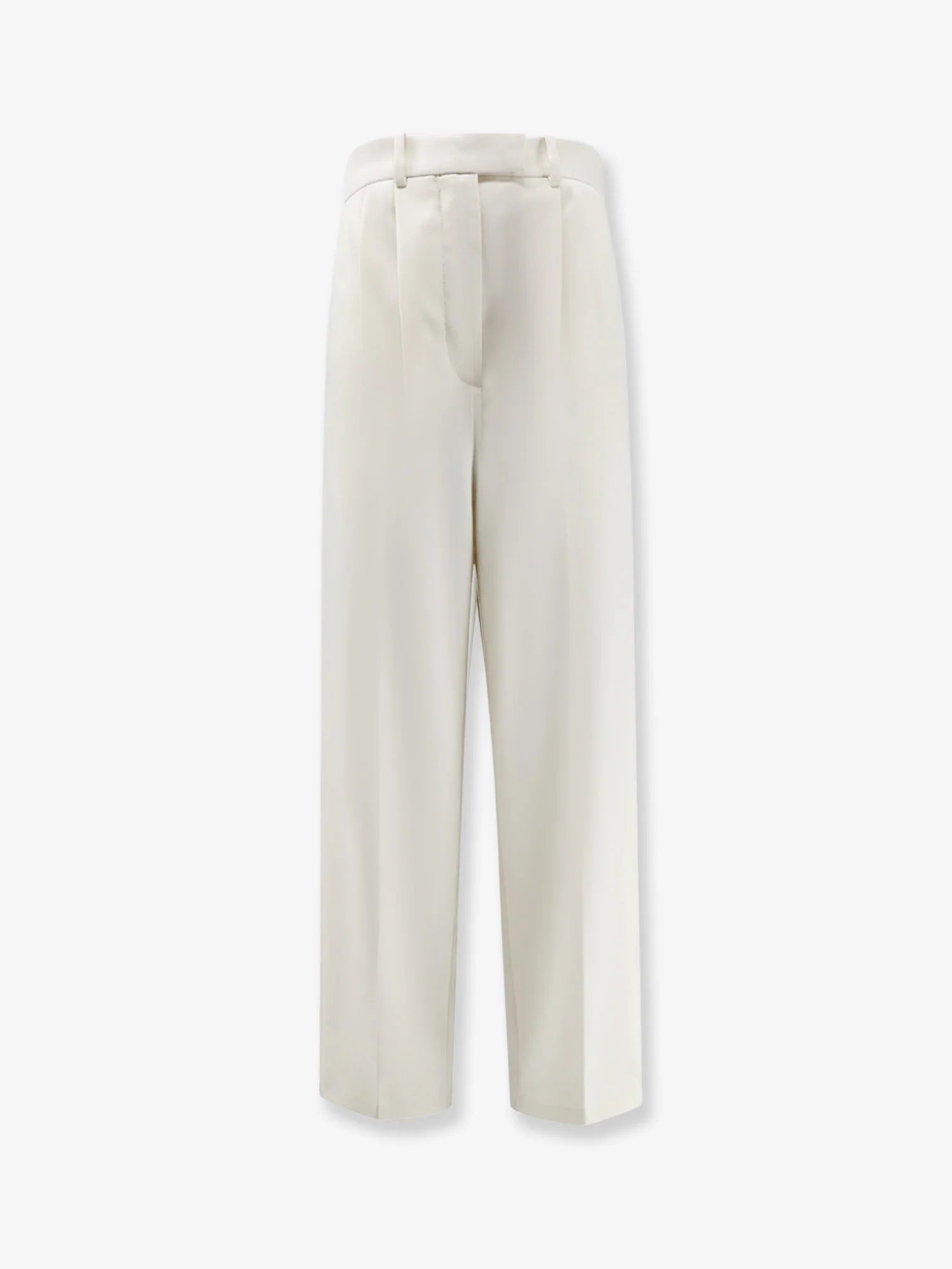 Wool and mohair trousers