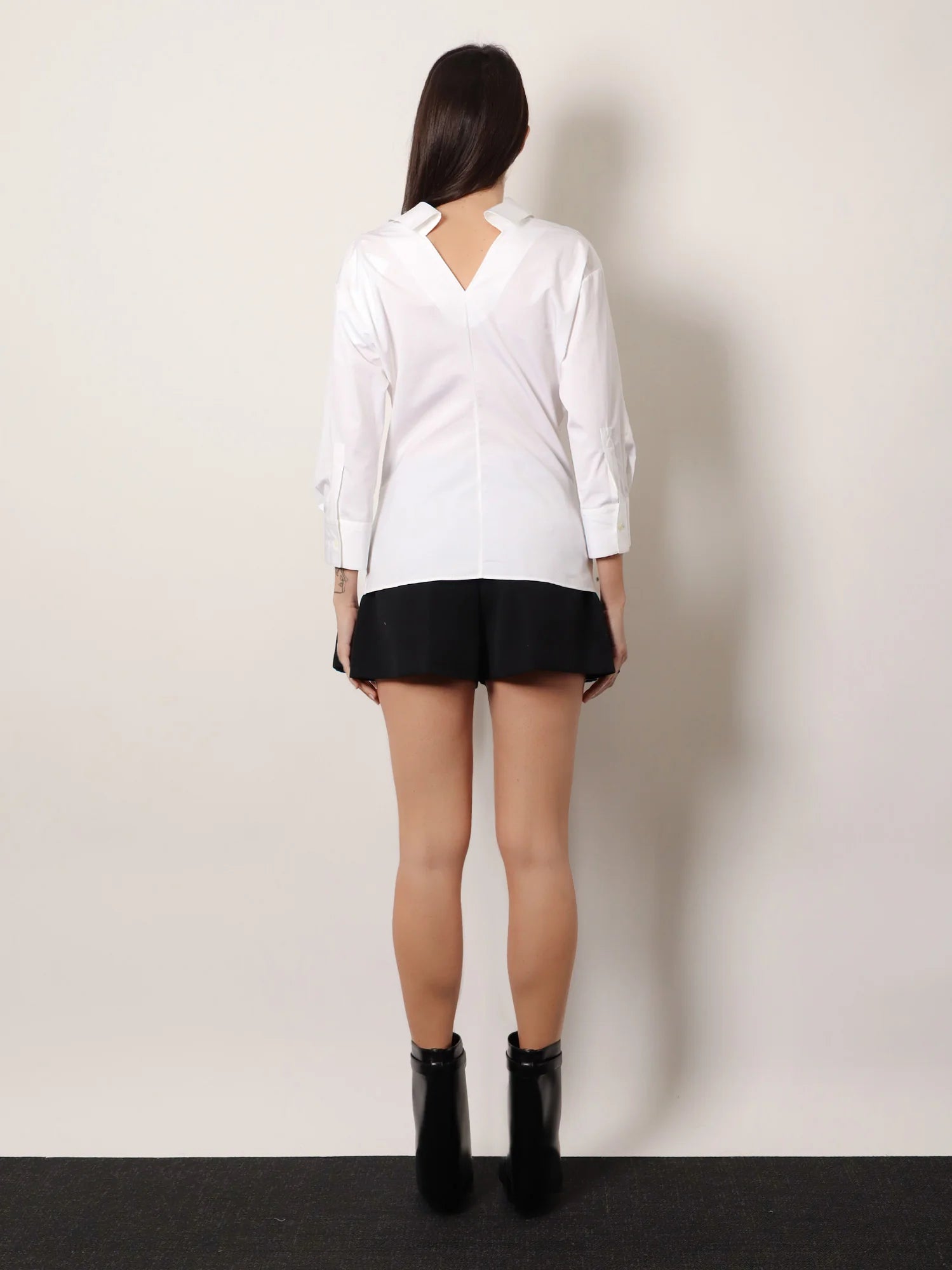 Open cotton shirt