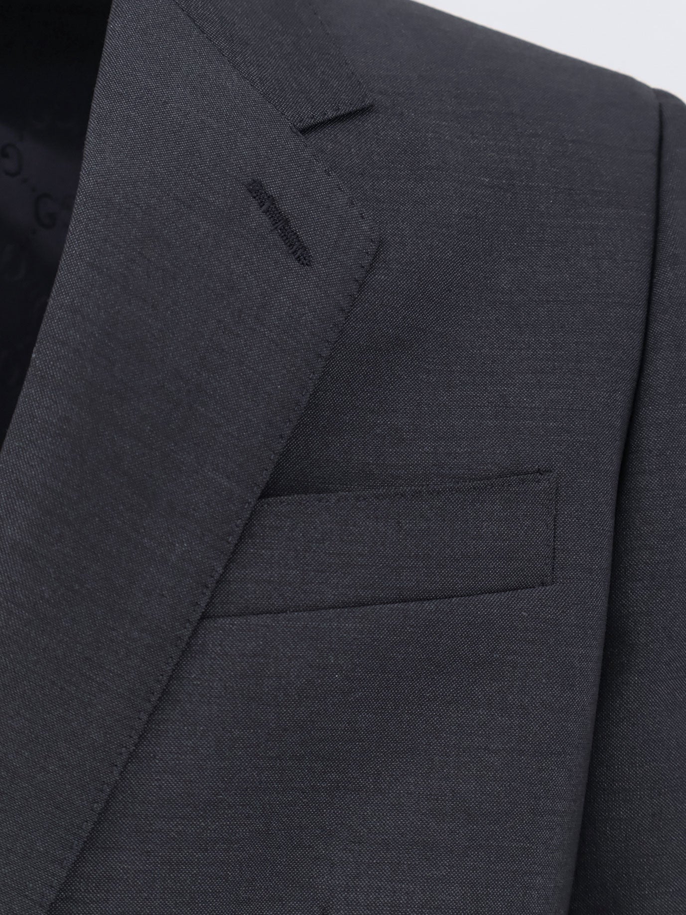 Classic mohair and wool suit
