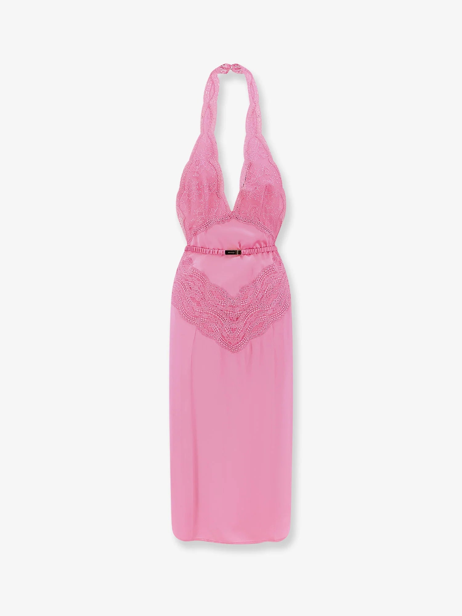 Silk Satin Midi Dress