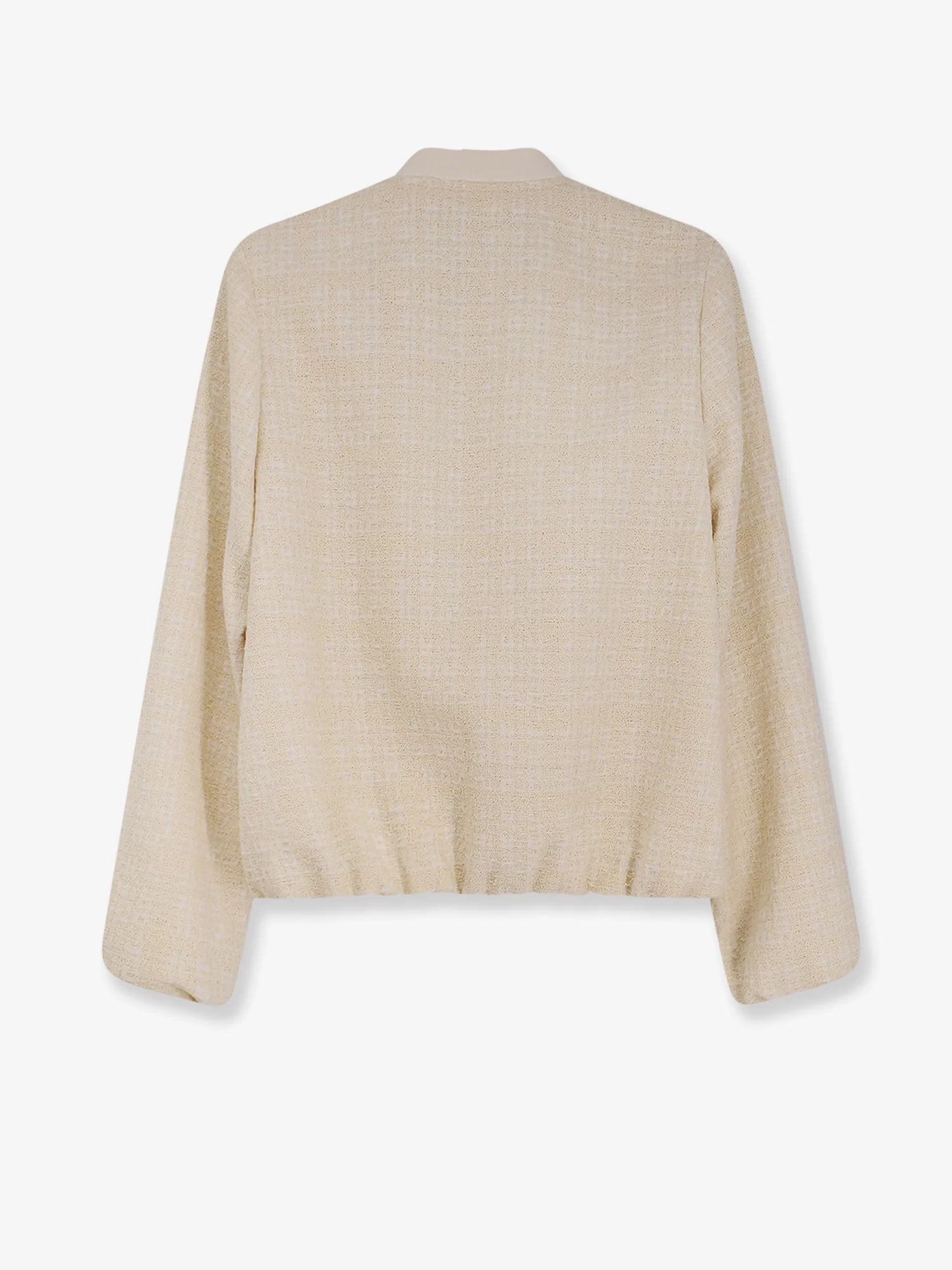 Checked cotton tweed jacket