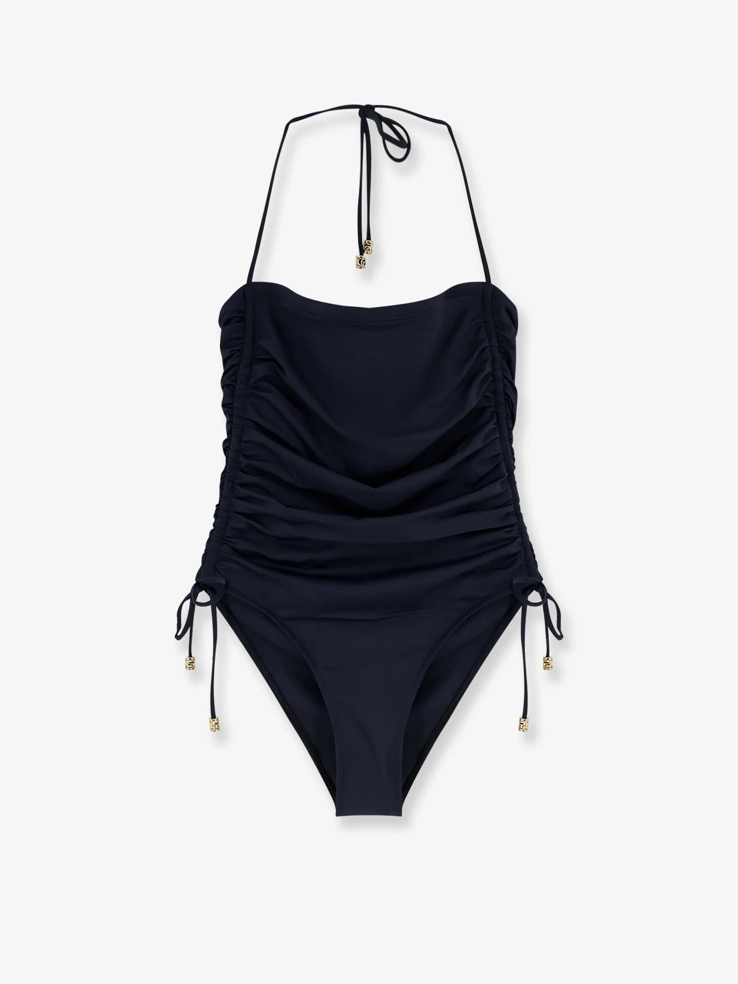 Stretch jersey one-piece swimsuit