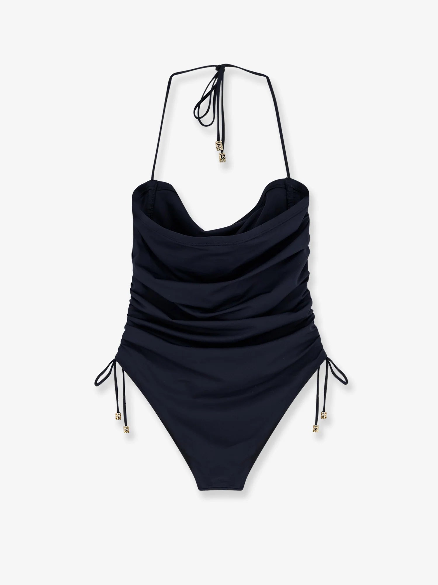 Stretch jersey one-piece swimsuit