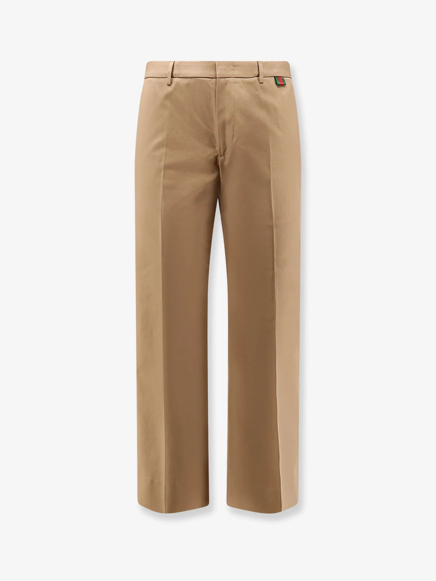 Cotton trousers with Web detail
