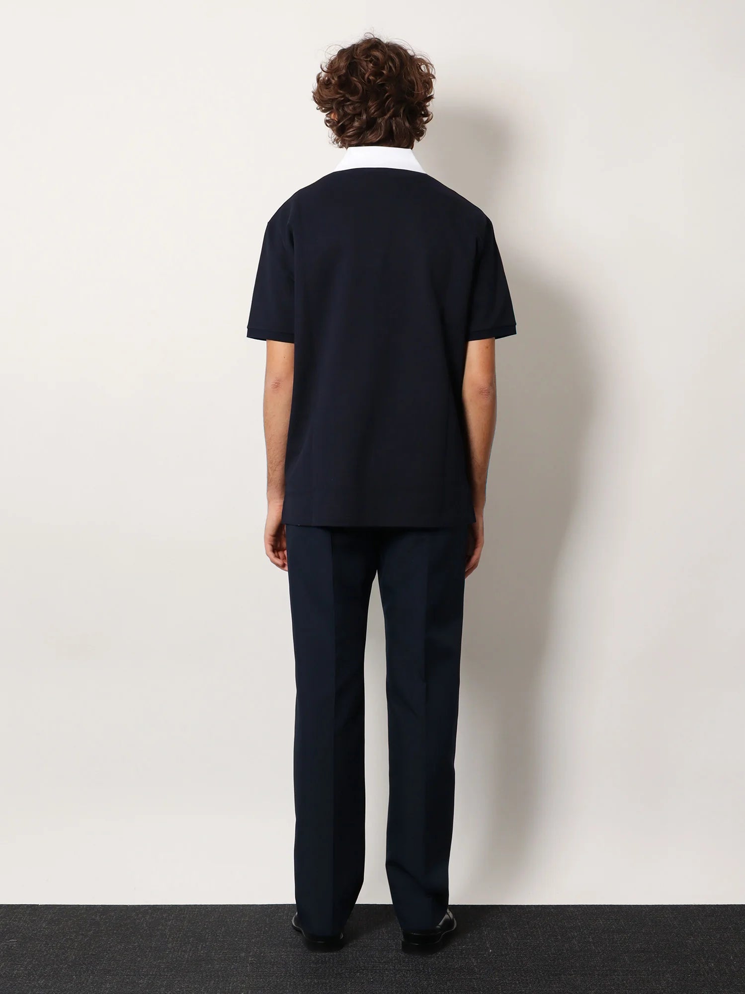 Cotton piquet polo shirt