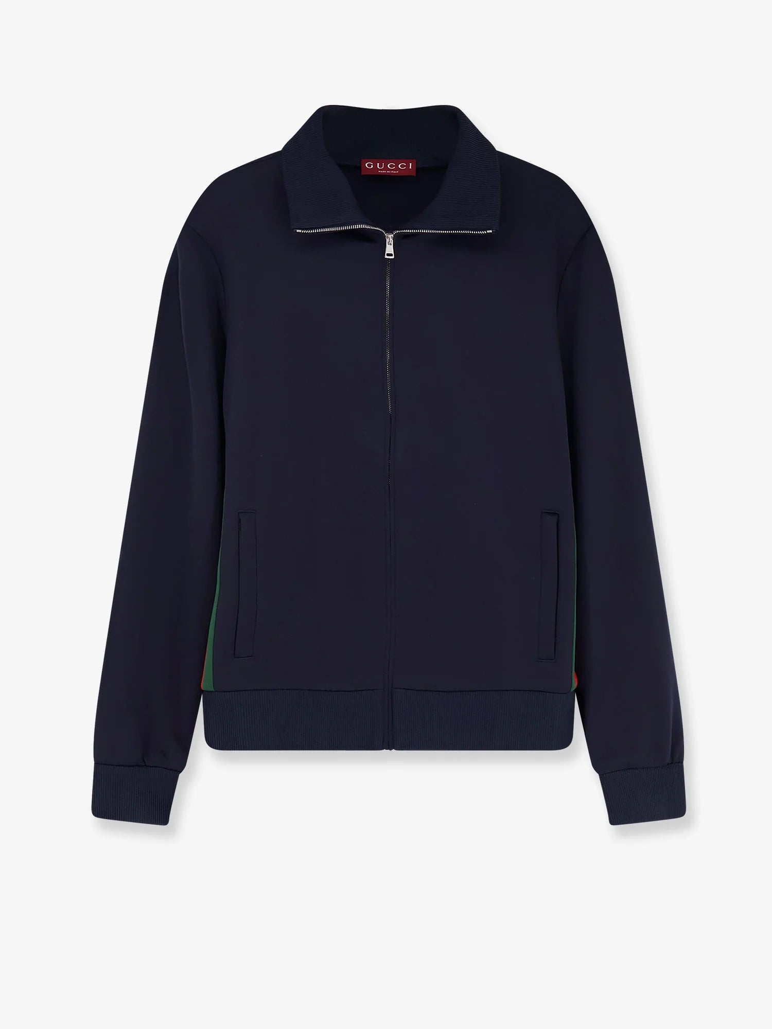 Jersey sweatshirt with lateral Web Band