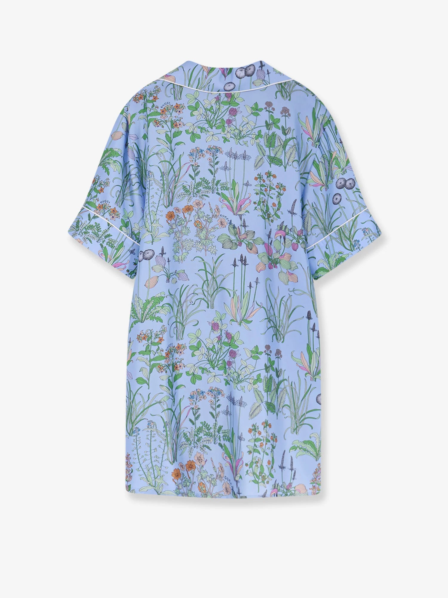 Printed silk shirt