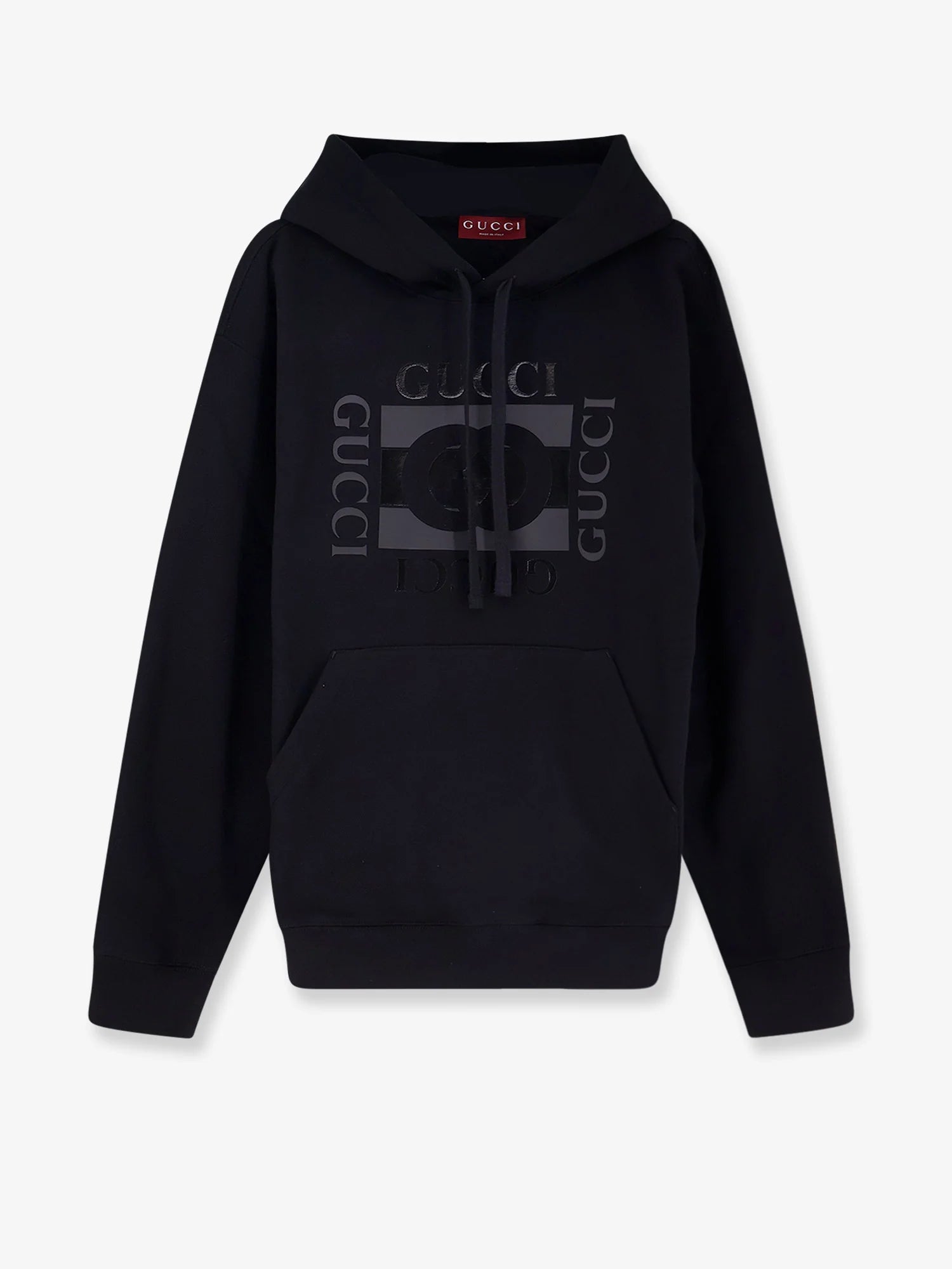 Cotton sweatshirt with GG Incrocio print