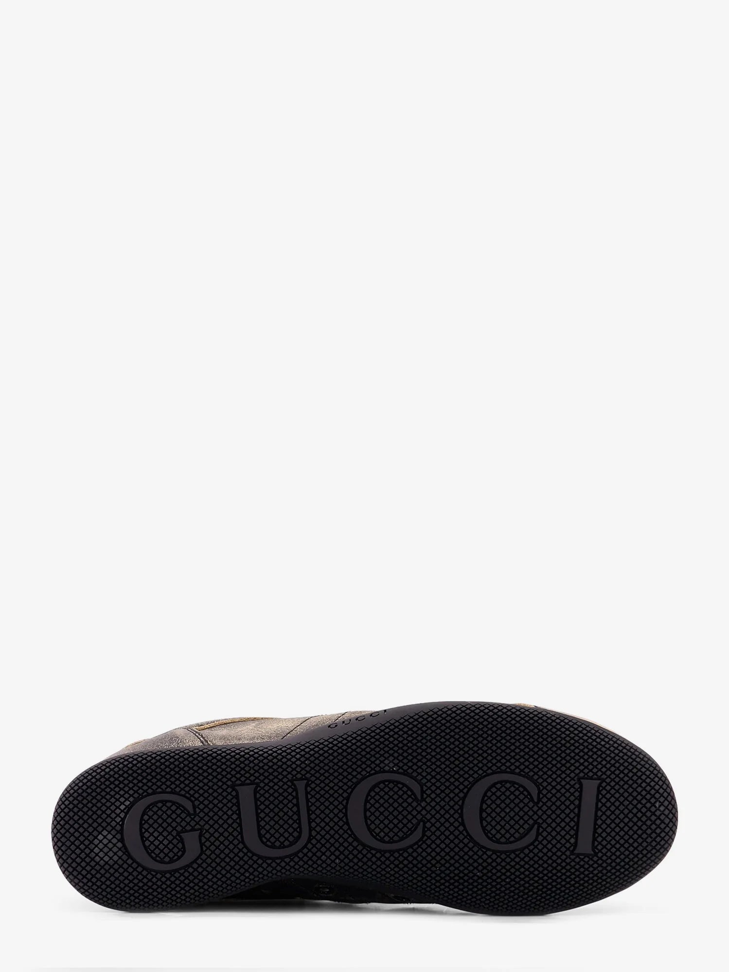 Gucci Shift délavé leather sneakers