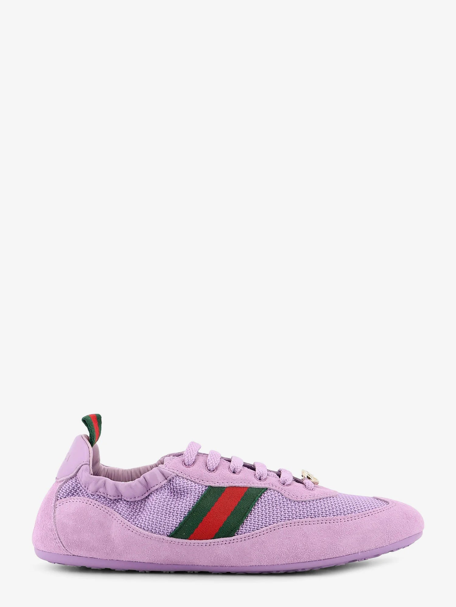 Gucci Shift mesh and suede sneakers